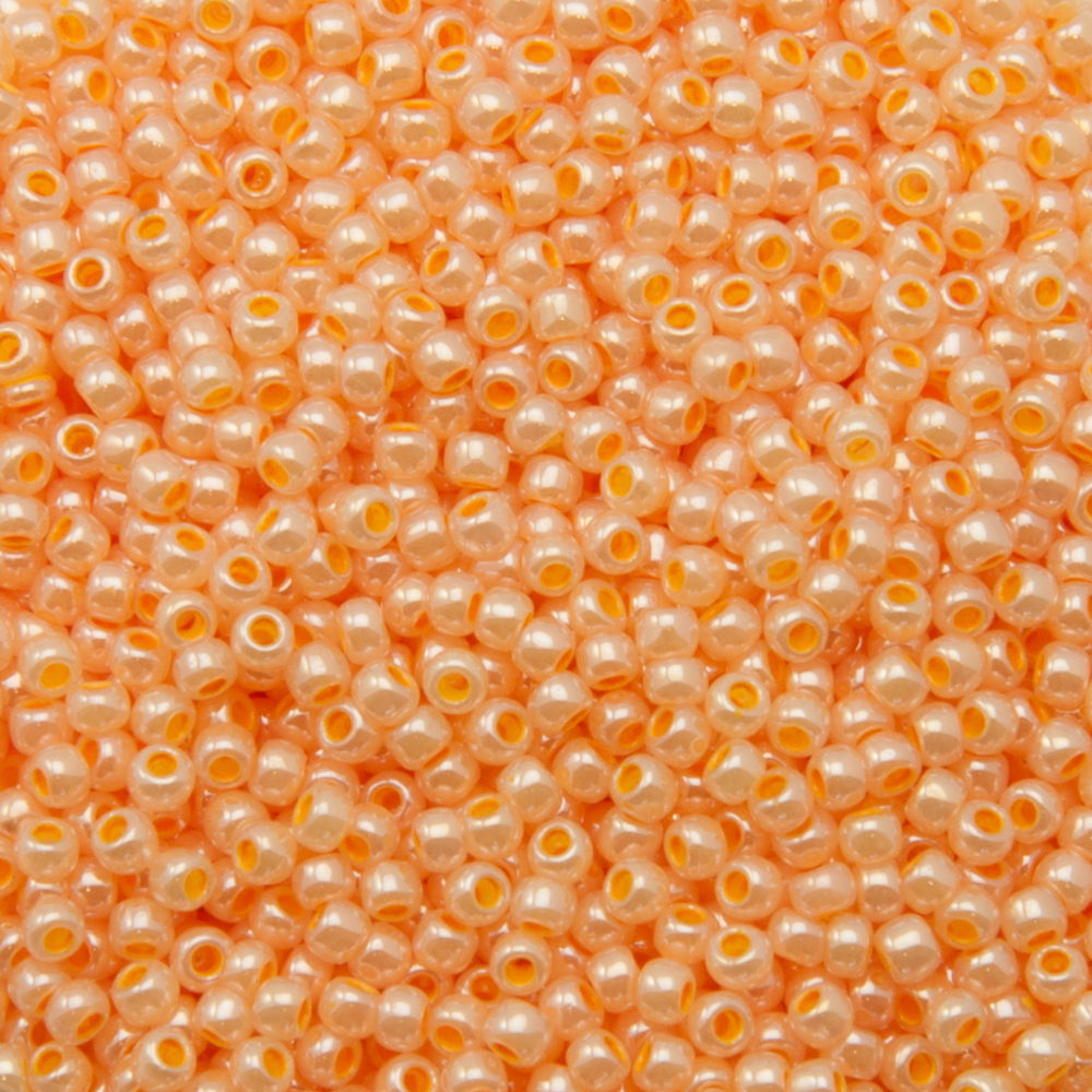 rocaille toho seed beads 11/0 ceylon apricot (904) | 10gr