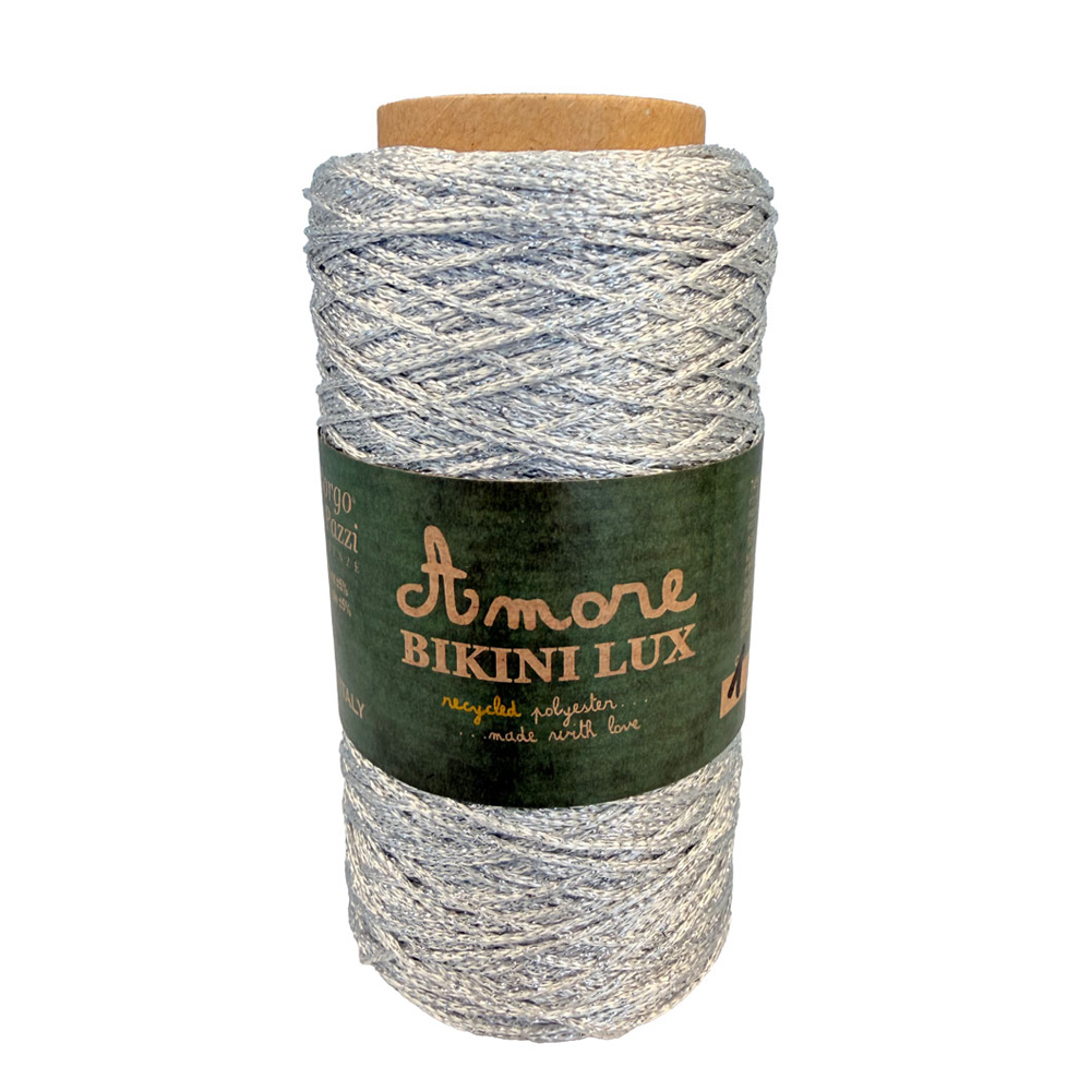 borgo de' pazzi bikini lux - ecrù/silver (1) - 50gr (185mt) | 1st