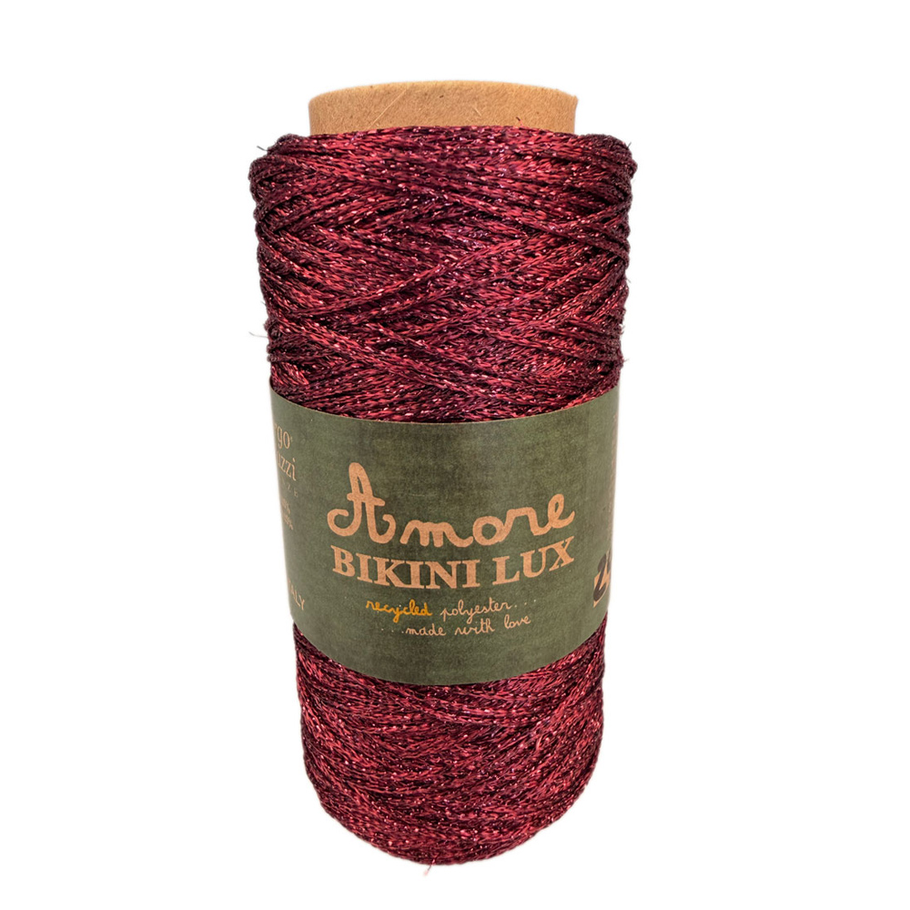 borgo de' pazzi bikini lux - bordeaux (24) - 50gr (185mt) | 1pc