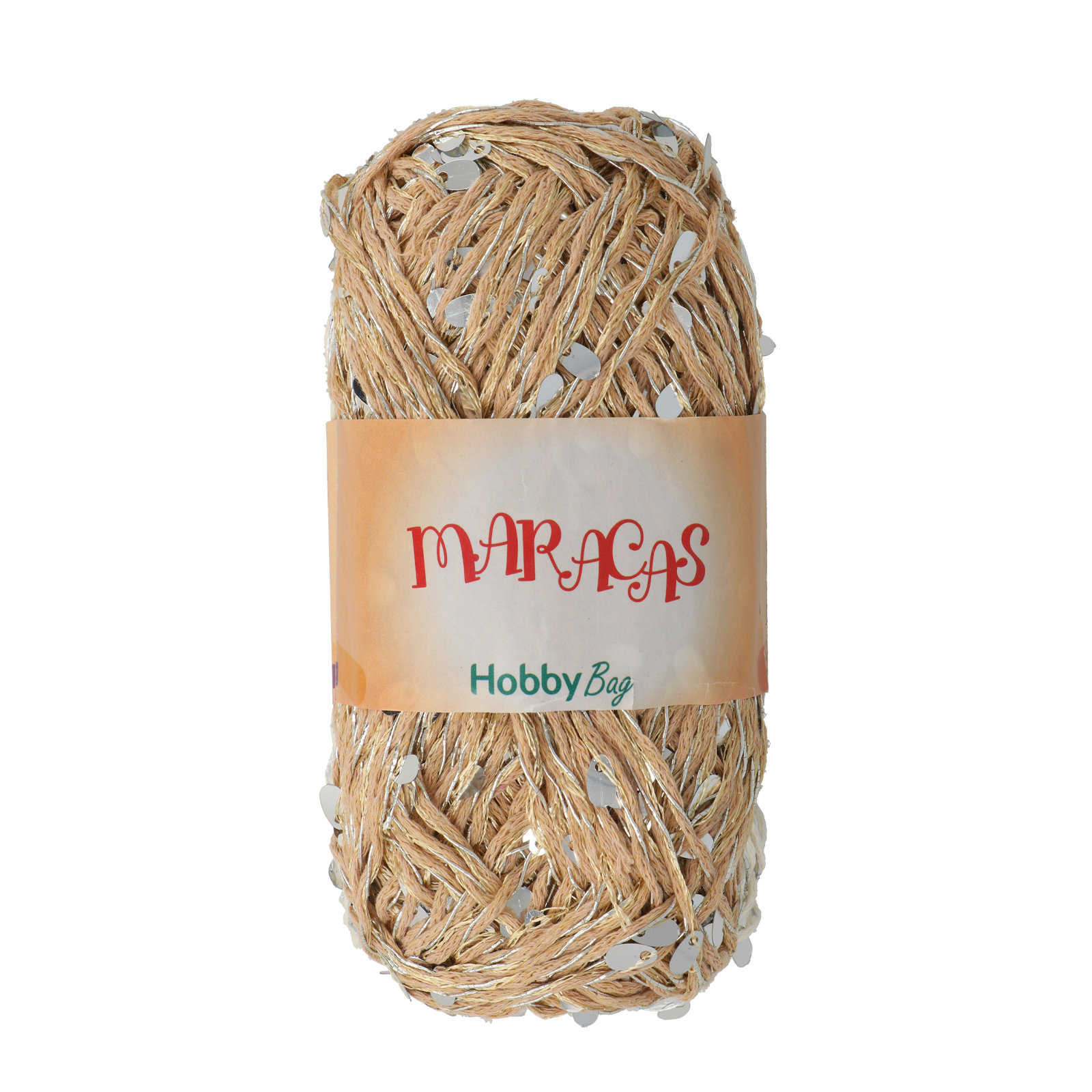 maracas hobbybag - beige (4) - 100gr (95mt) | 1pc