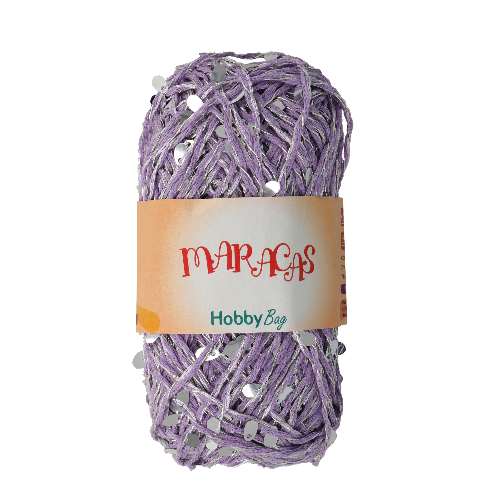 maracas hobbybag - purple (21) - 100gr (95mt) | 1pc