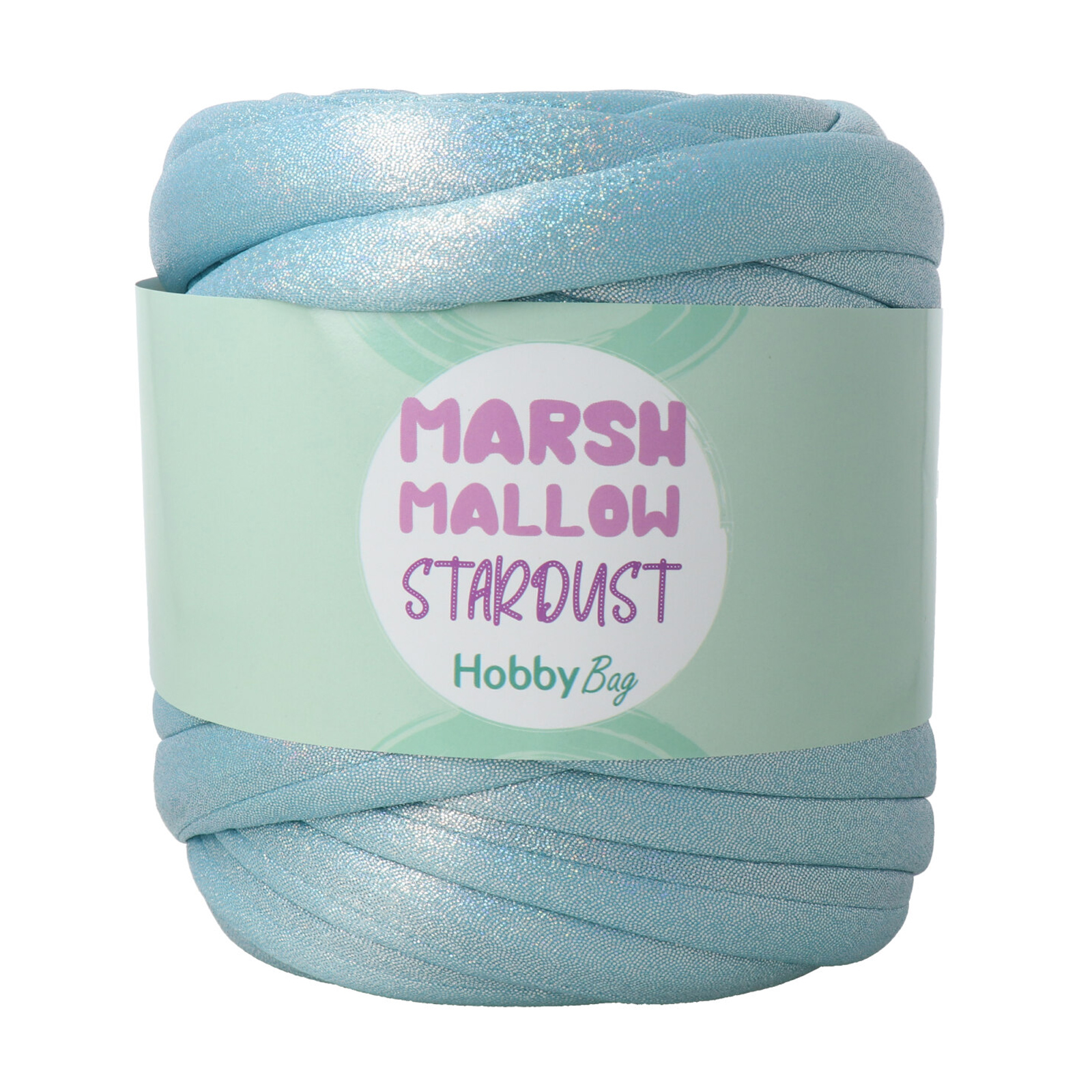 hobbybag marshmallow stardust - aquamarine - 500gr (31mt) | 1pc