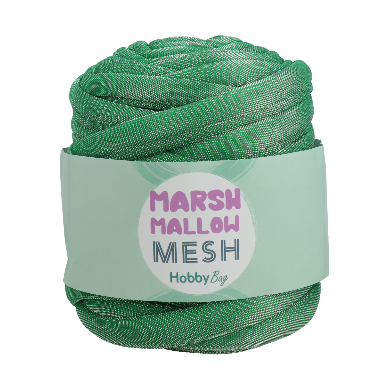 hobbybag marshmallow mesh - green - 500gr (31mt) | 1pc