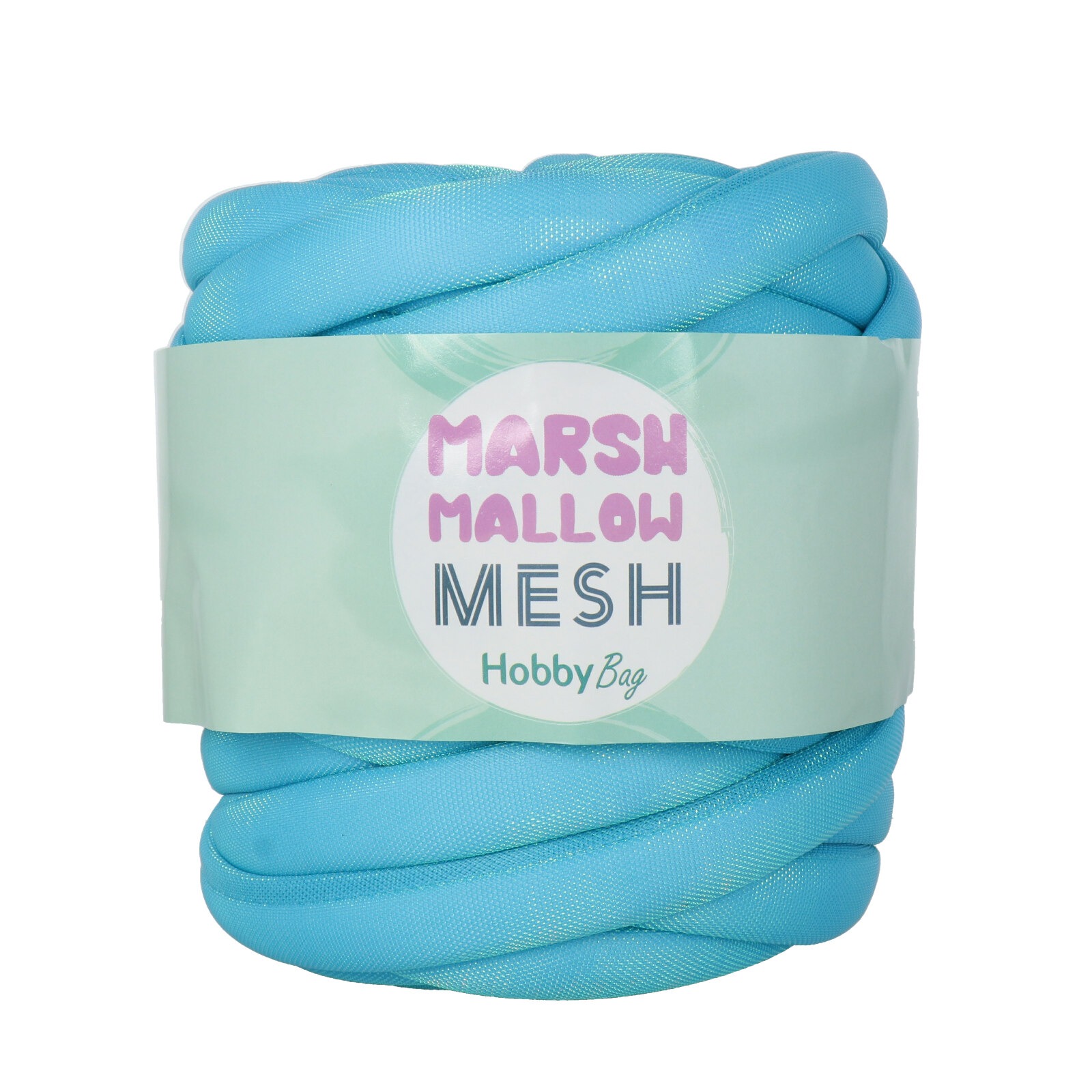 hobbybag marshmallow mesh - aquamarine - 500gr (31mt) | 1pc