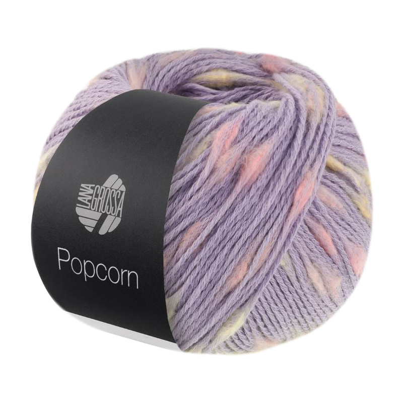 popcorn lana grossa - lilac/rose/vanilla (5) - 50gr (125mt) | 1pc