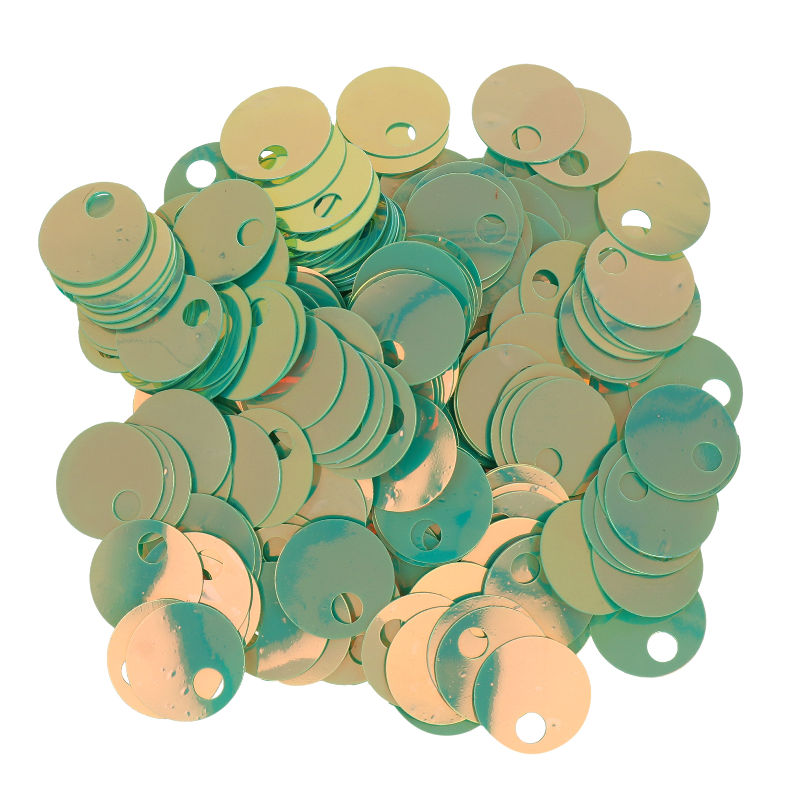 smooth sequins for bags holo tiffany 20mm - hole 5mm | 40gr