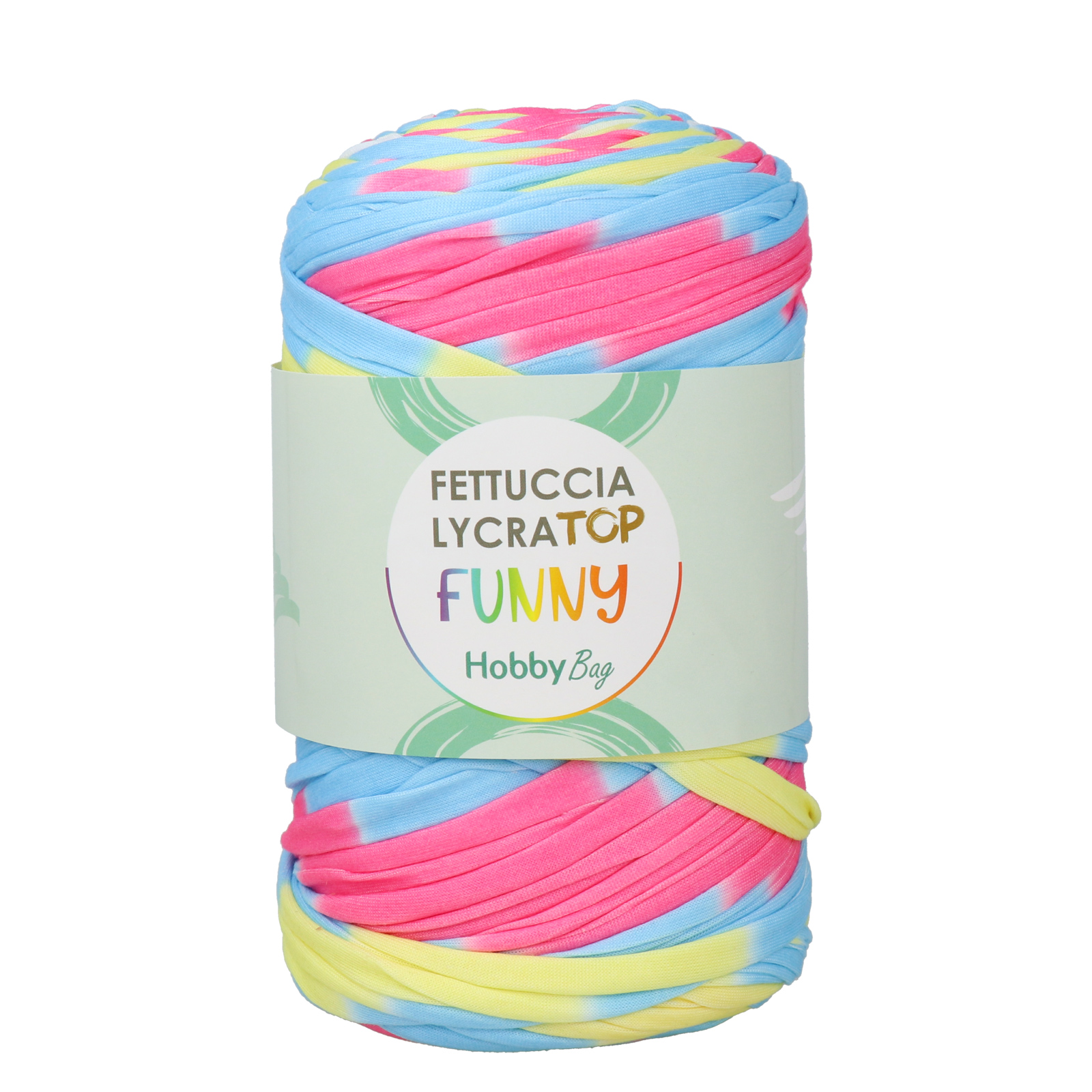 hobbybag t-shirt yarn lycra top funny - unicorn (50) - 400gr (105mt) | 1pc