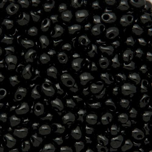 drops miyuki 3,4mm opaque black | 10gr