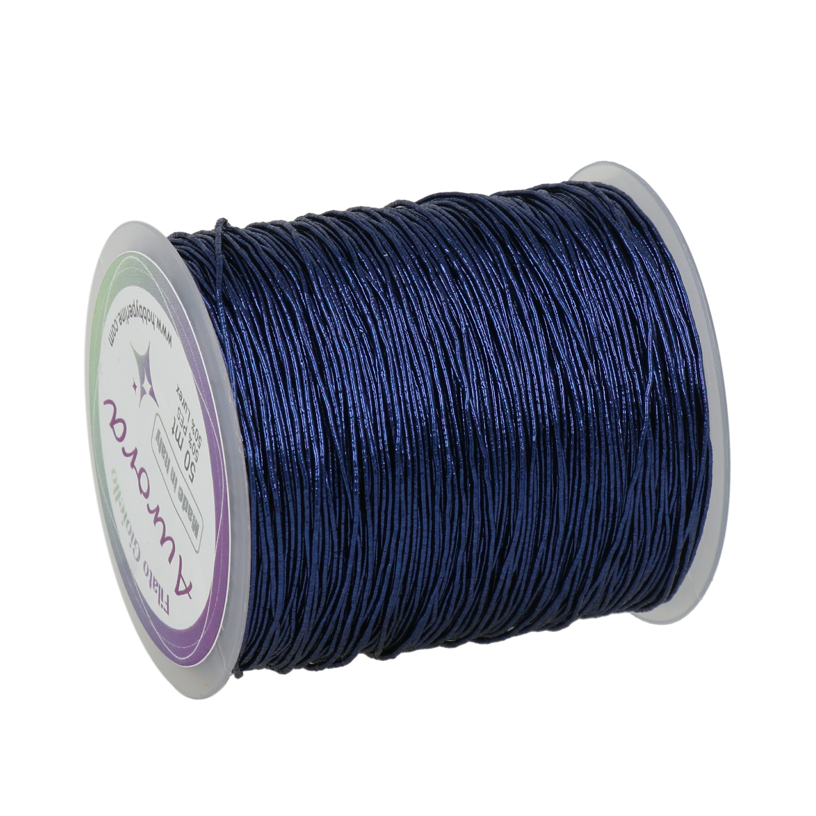 crochet jewel thread aurora - navy - 50mt | 1pc
