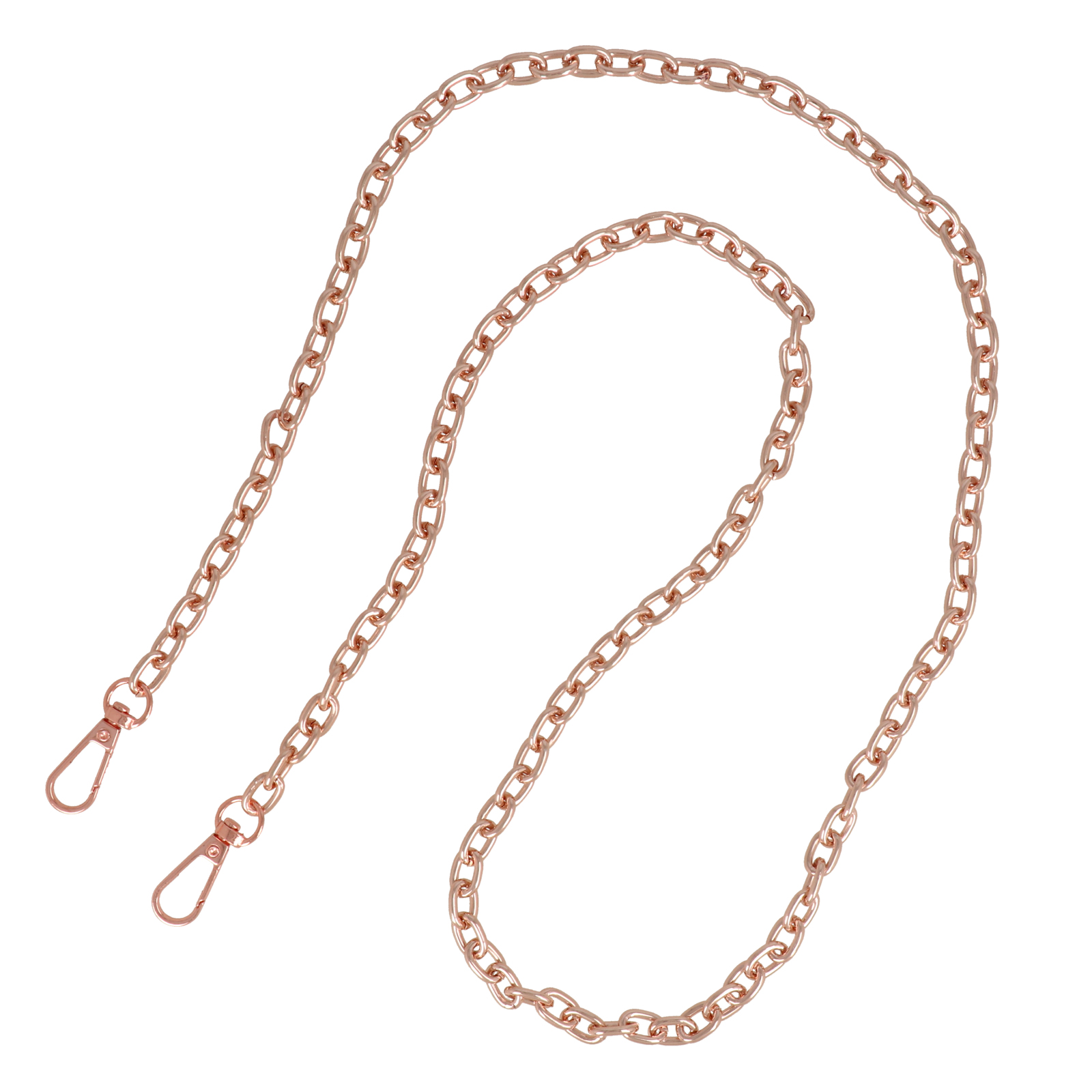 bag chain rose gold 12x8mm - 110cm | 1pc