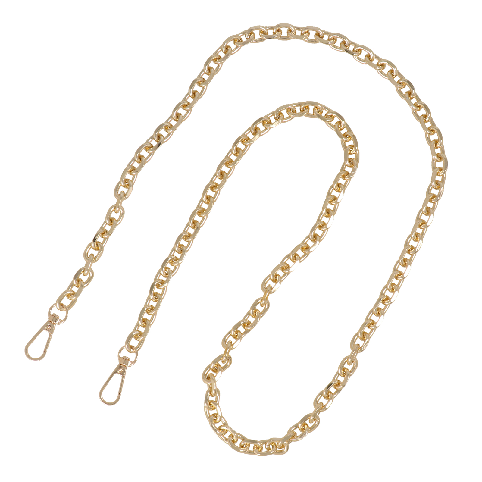 bag chain gold 14x10mm - 110cm | 1pc