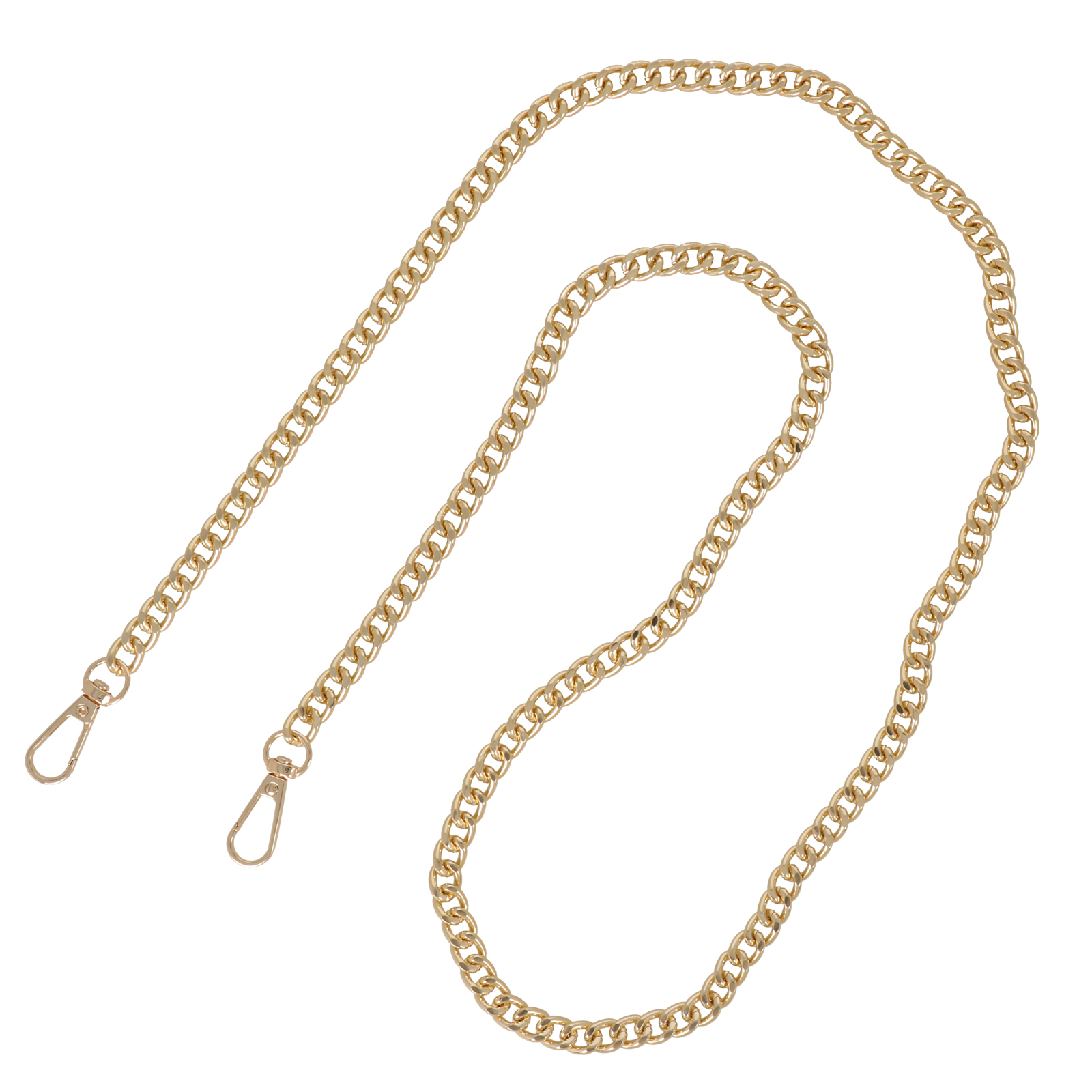 bag chain gold 12x9mm - 110cm | 1pc