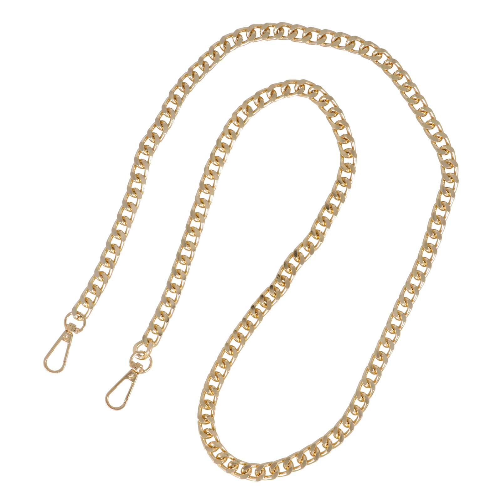bag chain gold 14x10mm - 110cm | 1pc