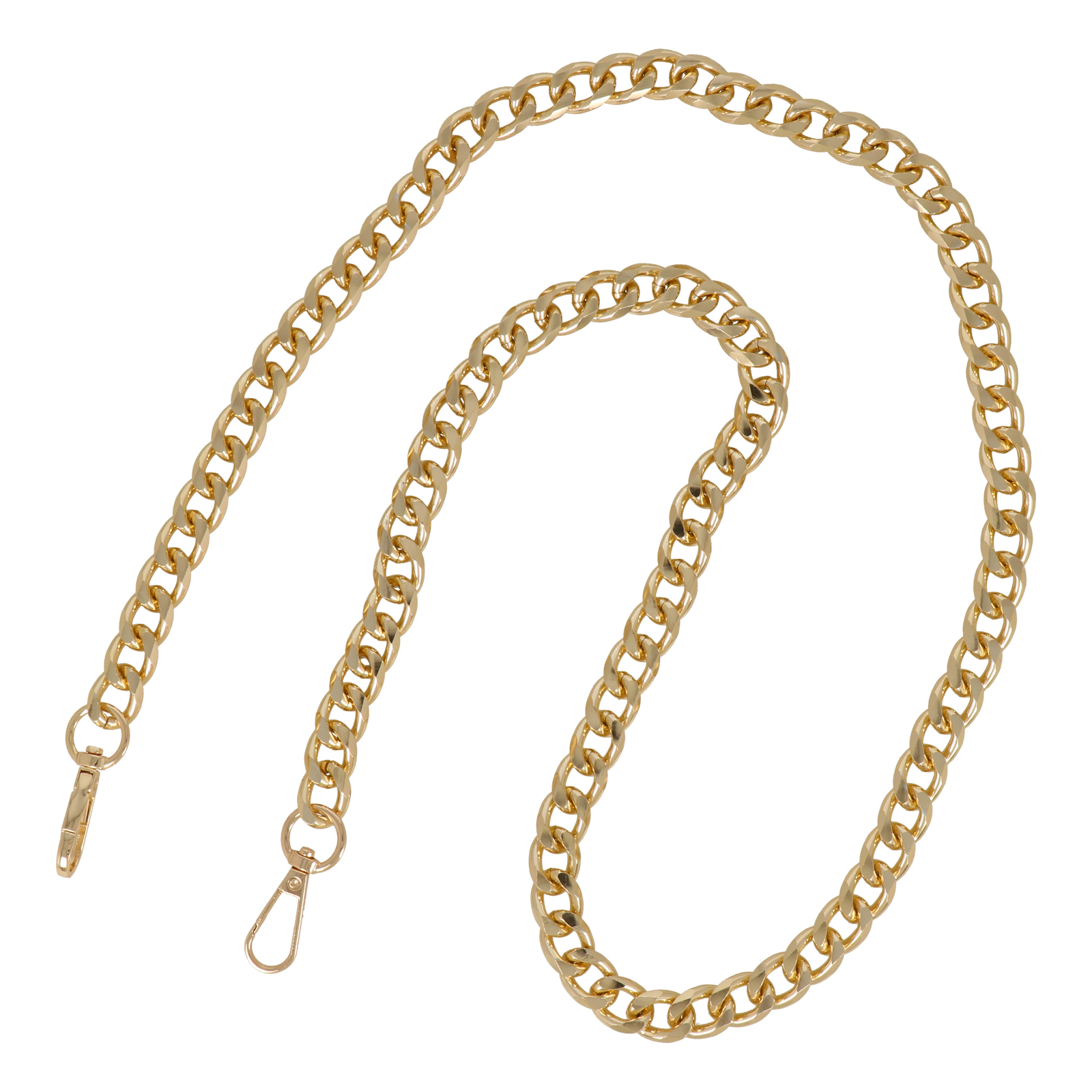 bag chain gold 18x14mm - 110cm | 1pc