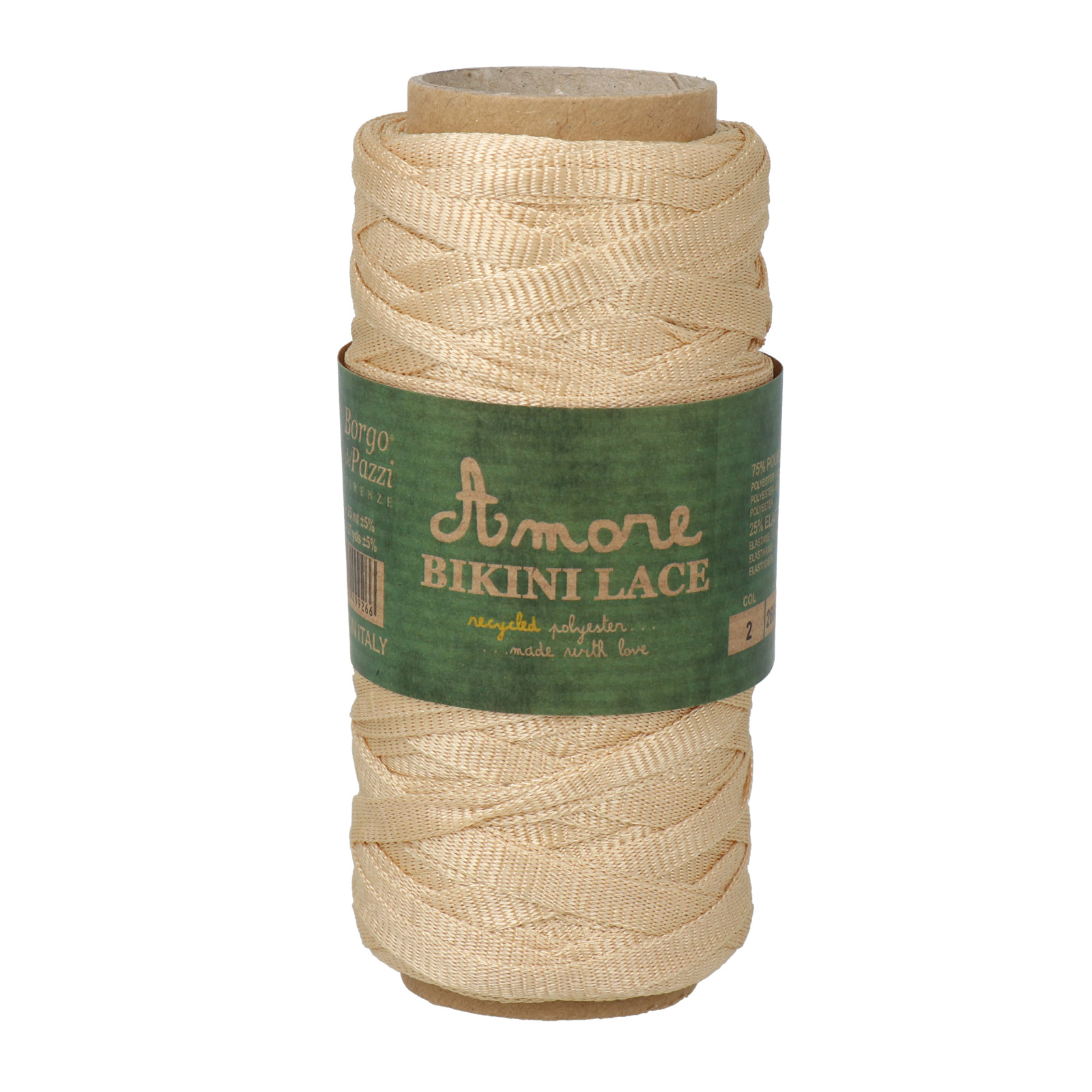borgo de' pazzi bikini lace - gold (2) - 50gr (25mt) | 1pc