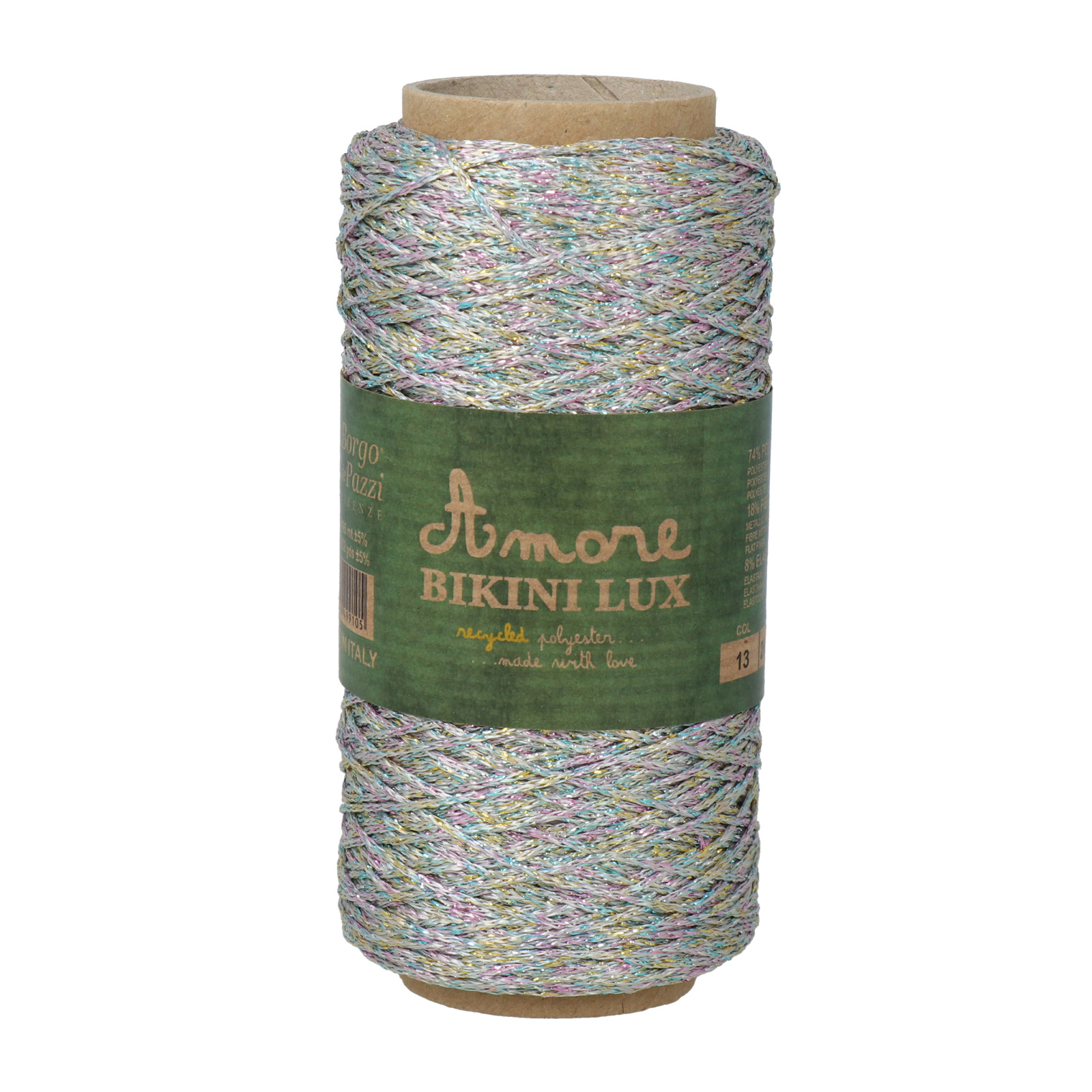 borgo de' pazzi bikini lux - silber iris (13) - 50gr (185mt) | 1st