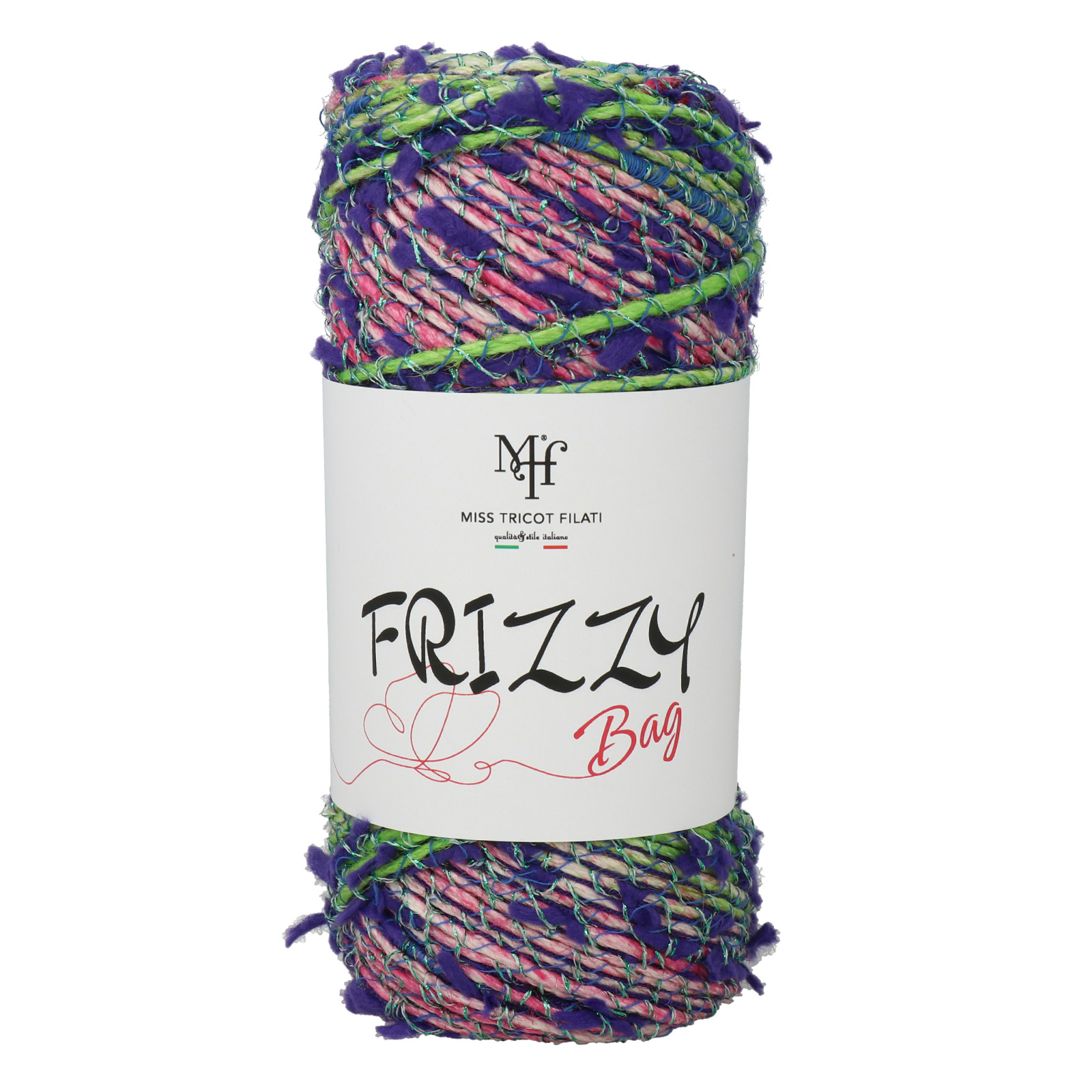 miss tricot filati frizzy bag blue/purple (03) - 100gr (80mt) | 1pc