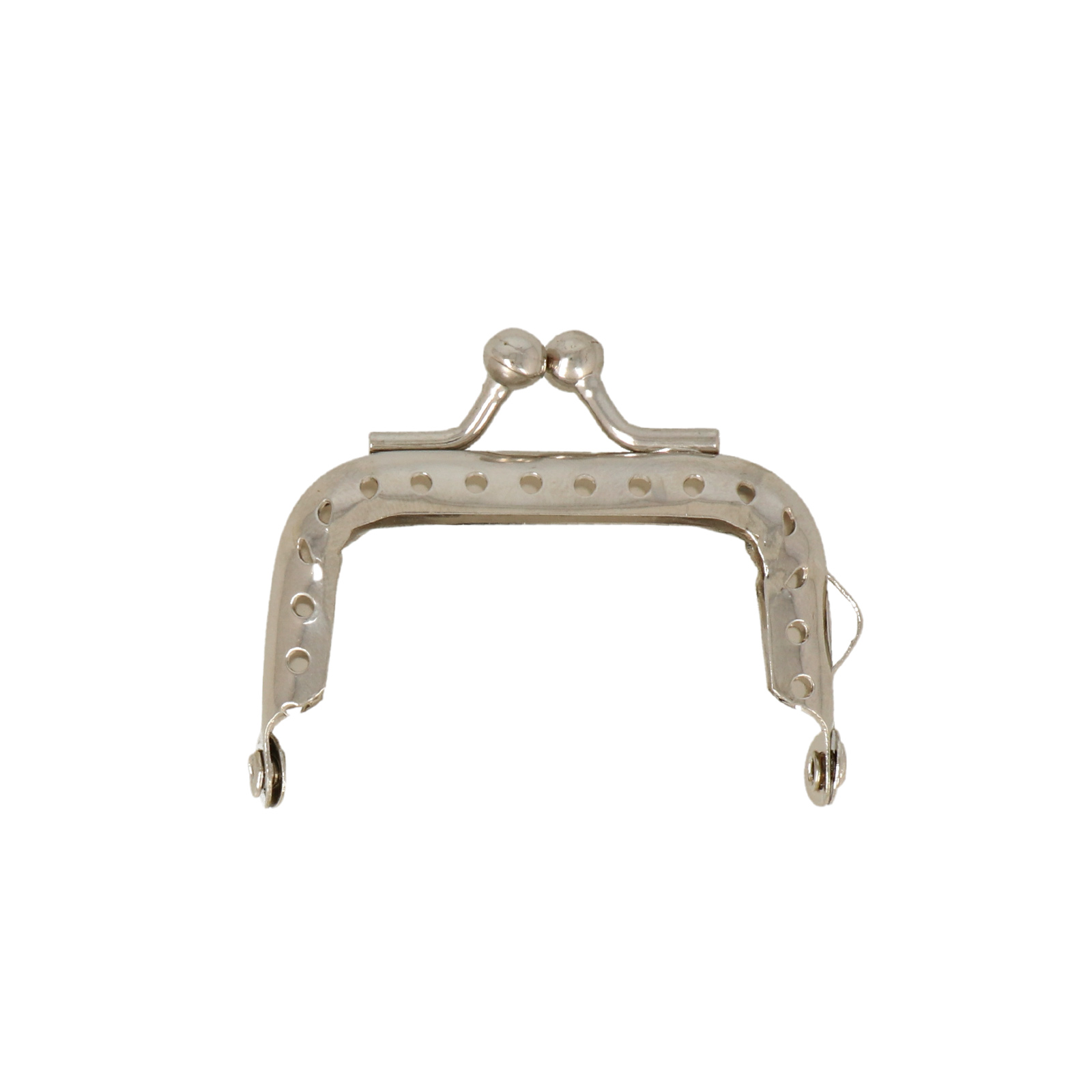 silver clic clac key holder fastening 5,5x3cm | 1pc