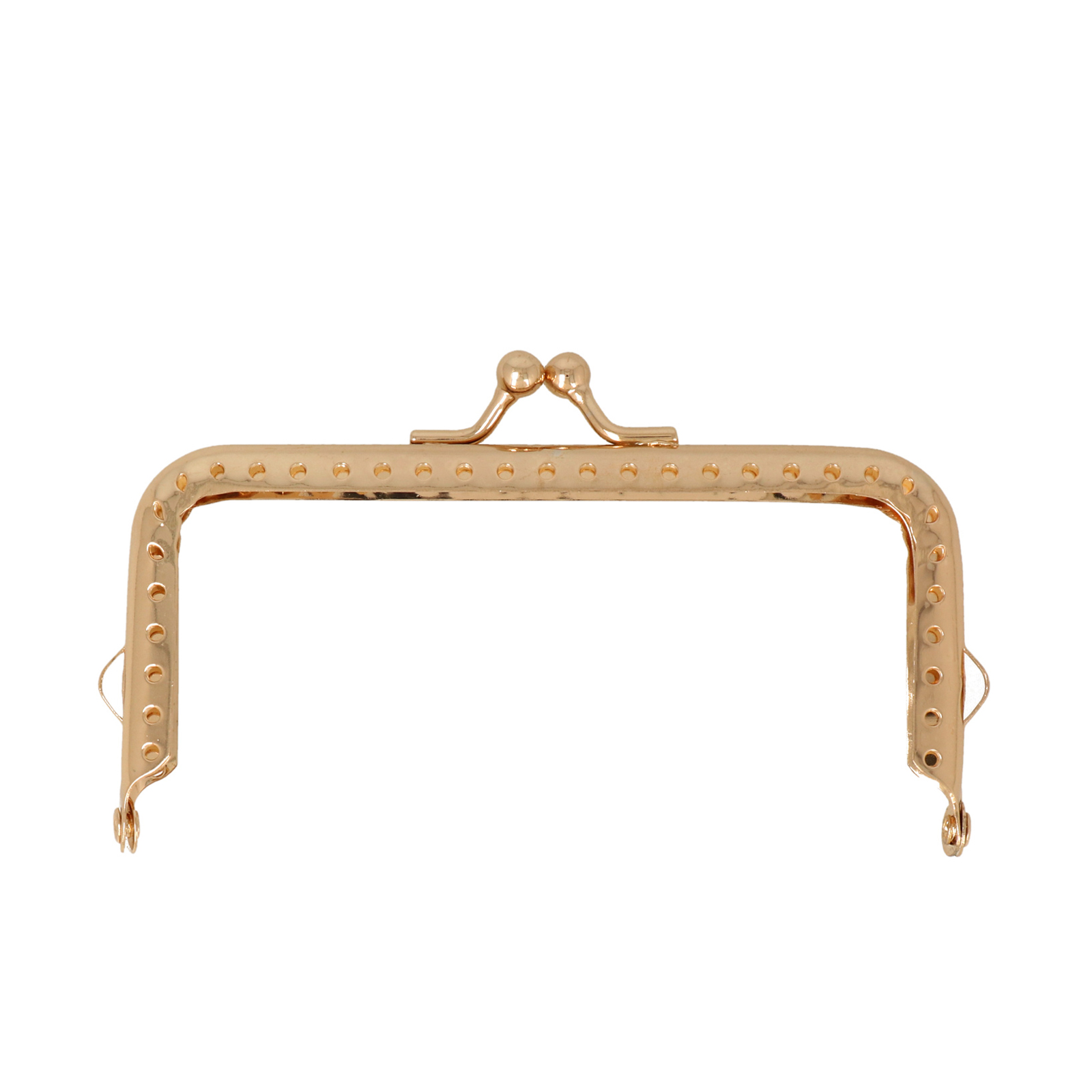 gold clic clac bag fastening 10x4,5cm | 1pc