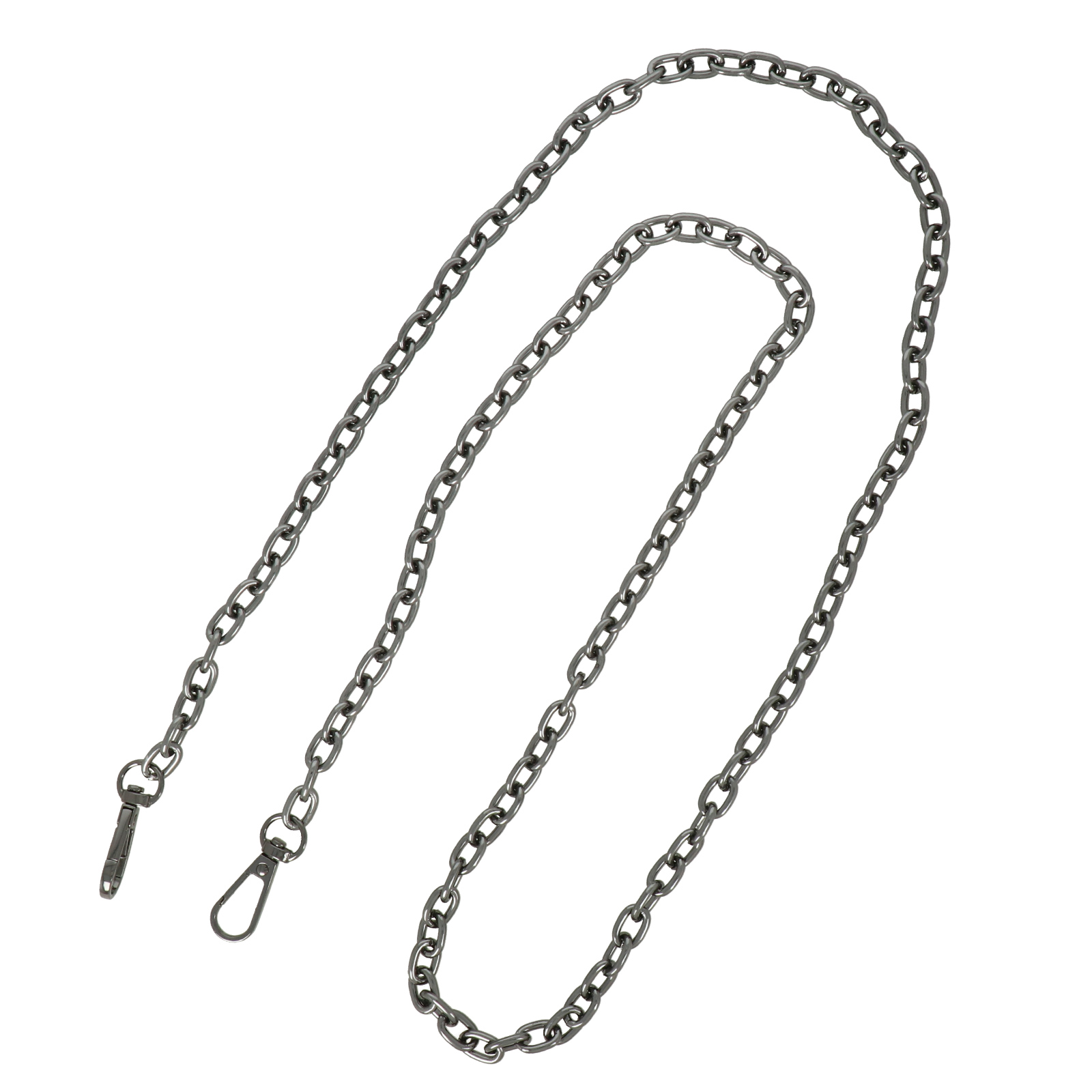 bag chain gunmetal 12x8mm - 110cm | 1pc