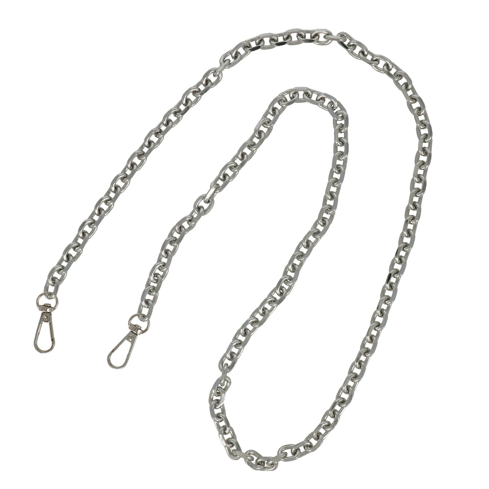 bag chain silver 14x10mm - 110cm | 1pc