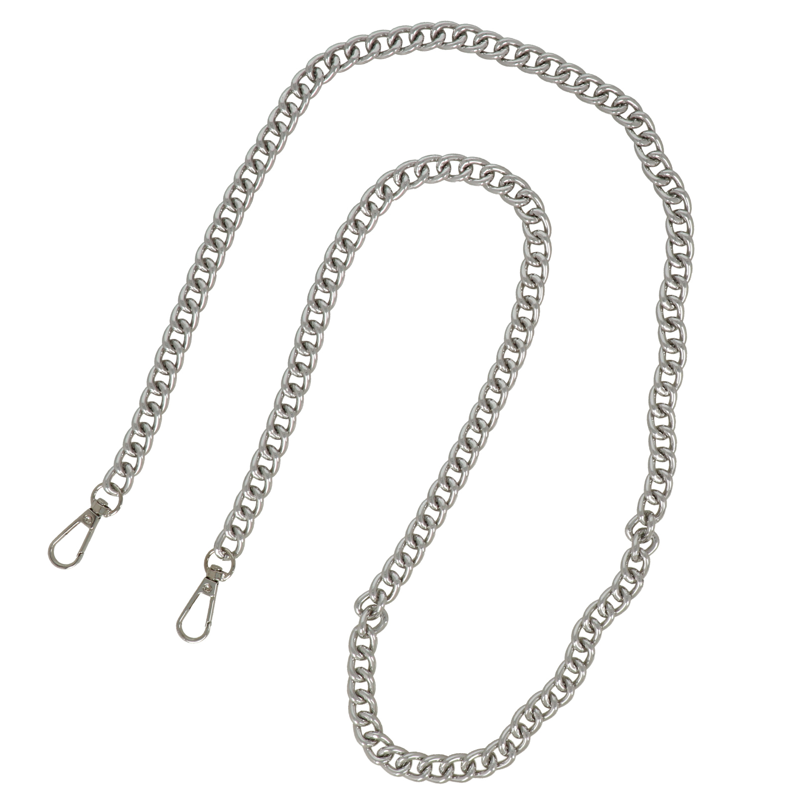 bag chain silver 14x10mm - 110cm | 1pc