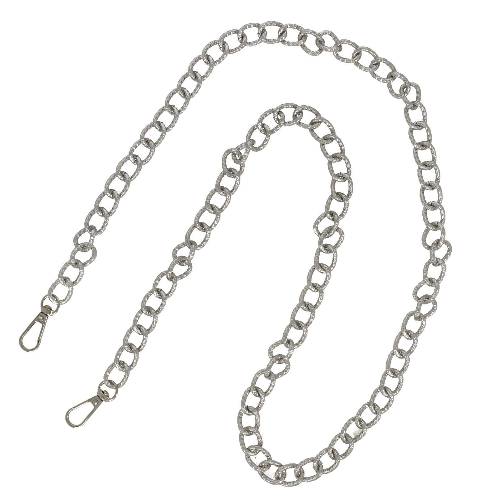 bag chain silver 18x14mm - 110cm | 1pc