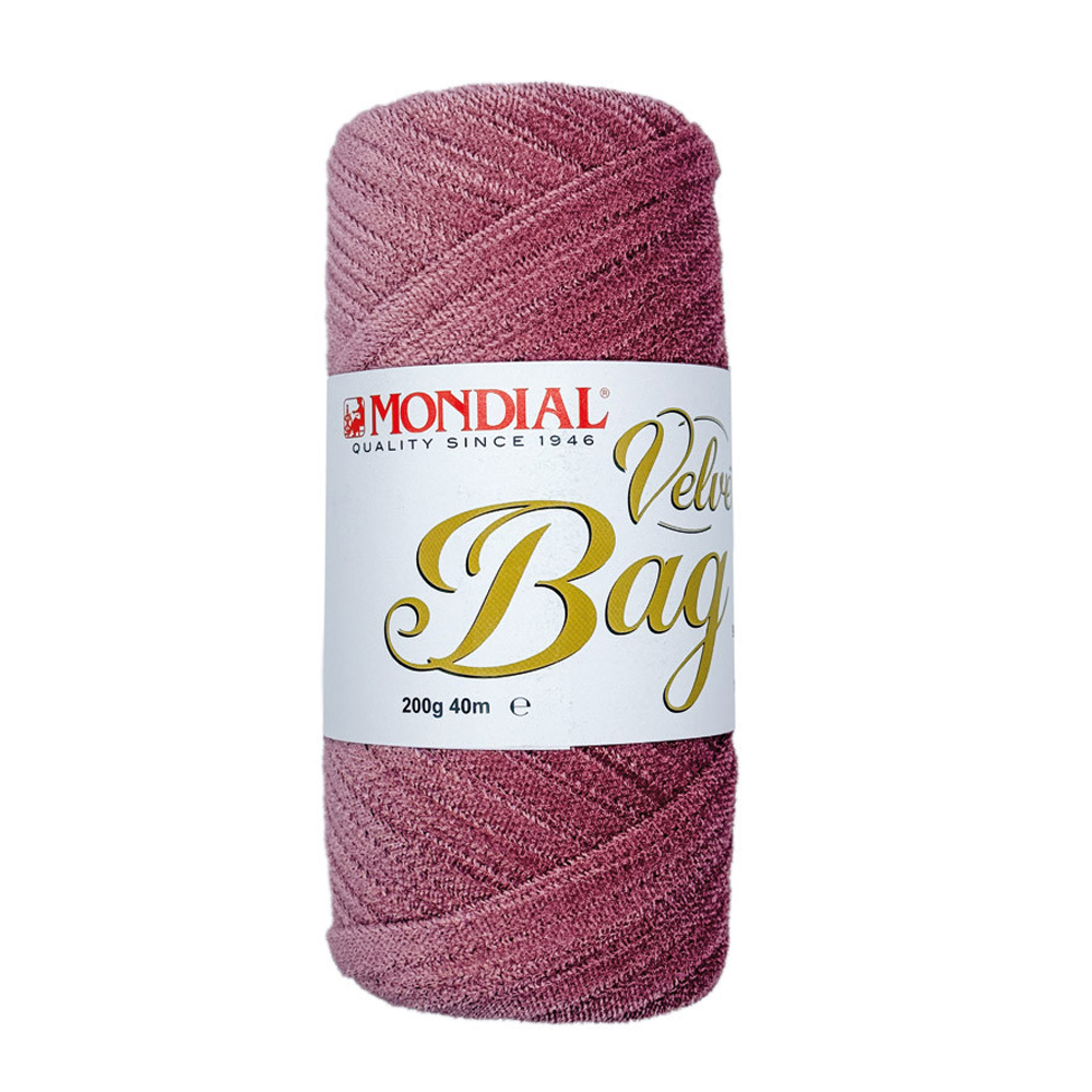 velvet bag mondial - rosa (312) - 200gr (40mt) | 1st