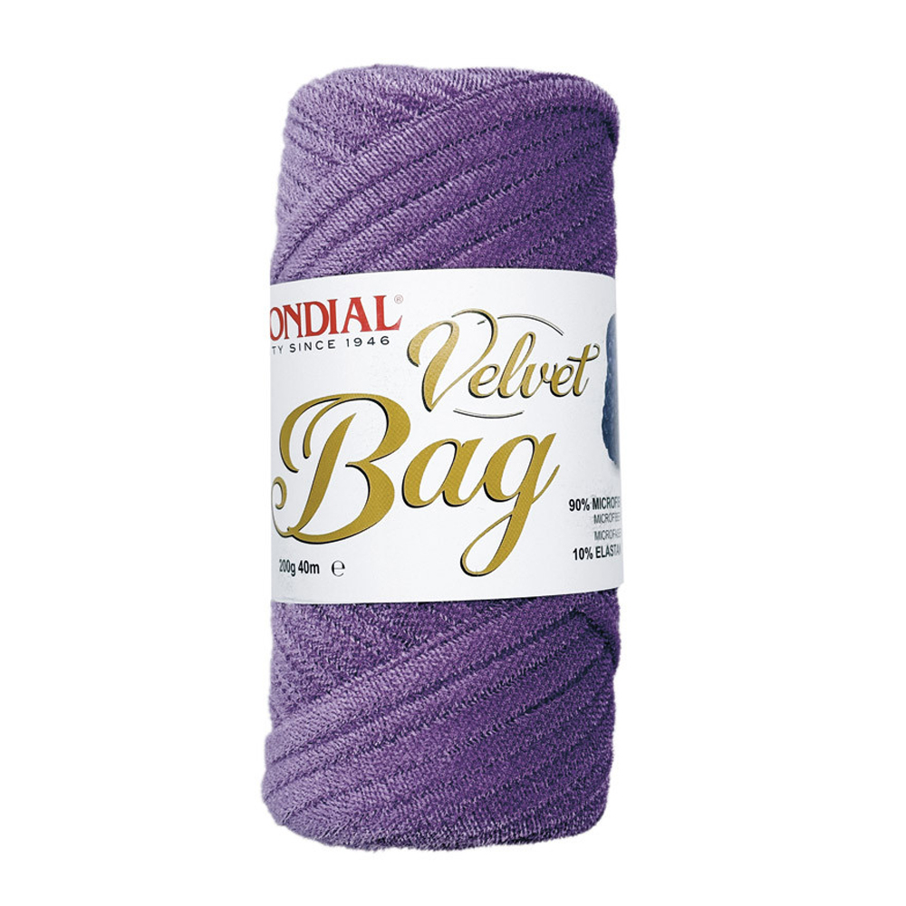 velvet bag mondial - lilas (314) - 200gr (40mt) | 1st