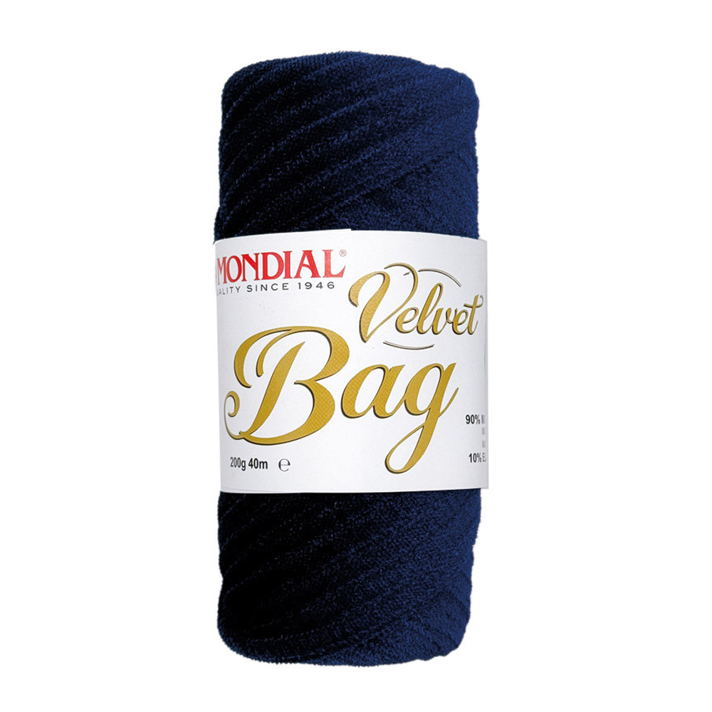 velvet bag mondial - blau (320) - 200gr (40mt) | 1st