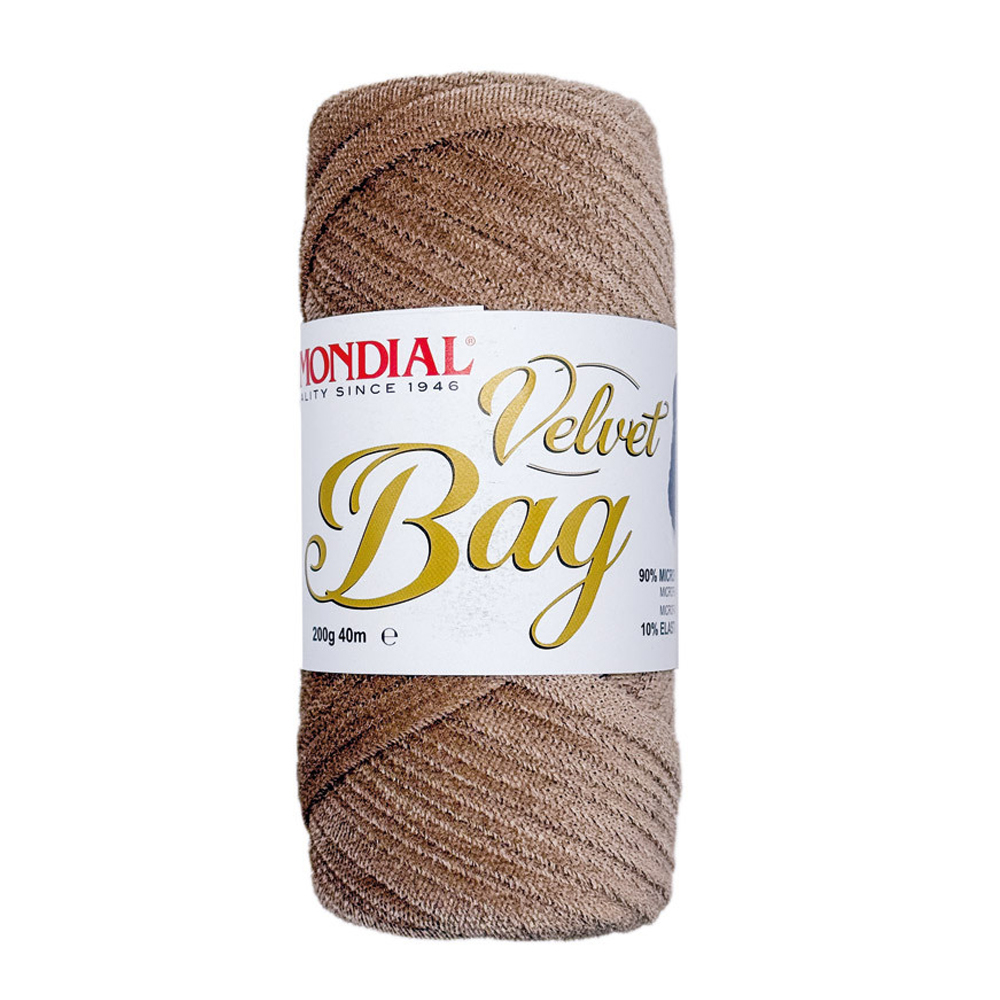 velvet bag mondial - beige (307) - 200gr (40mt) | 1st