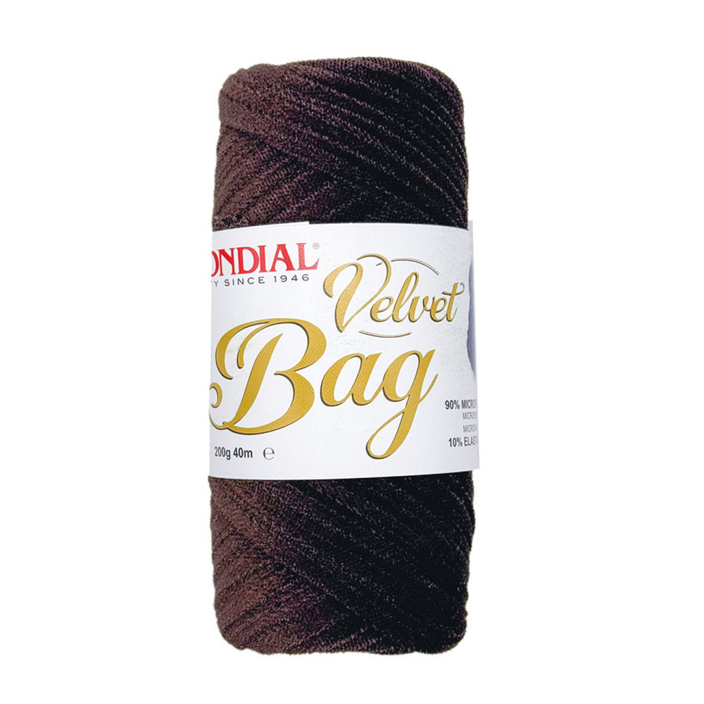 velvet bag mondial - braun (309) - 200gr (40mt) | 1st