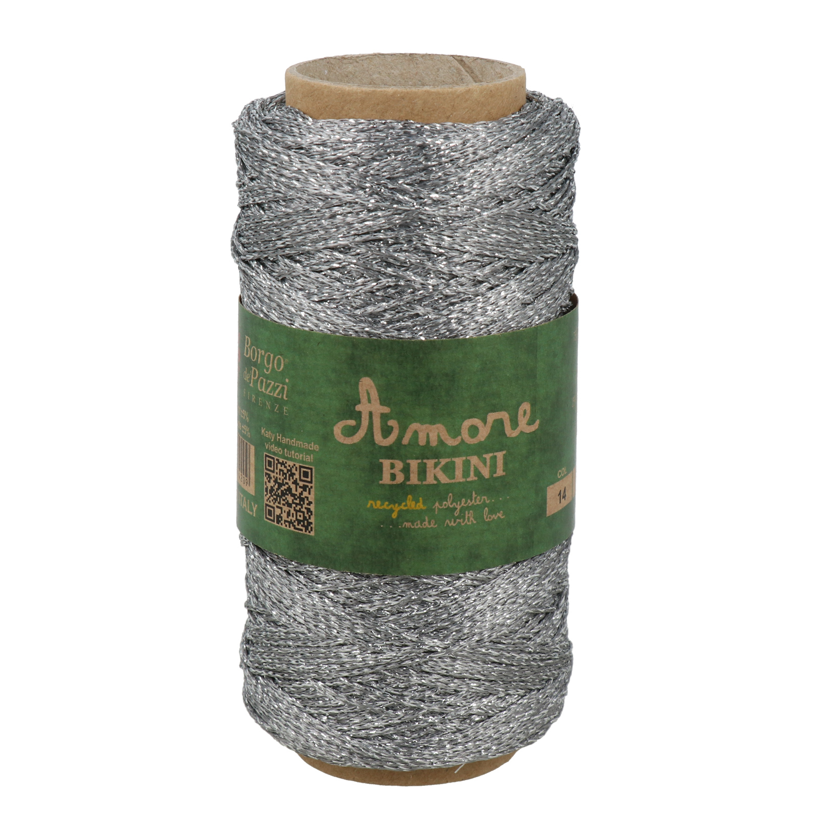 borgo de' pazzi bikini lux - grey (14) - 50gr (185mt) | 1pc