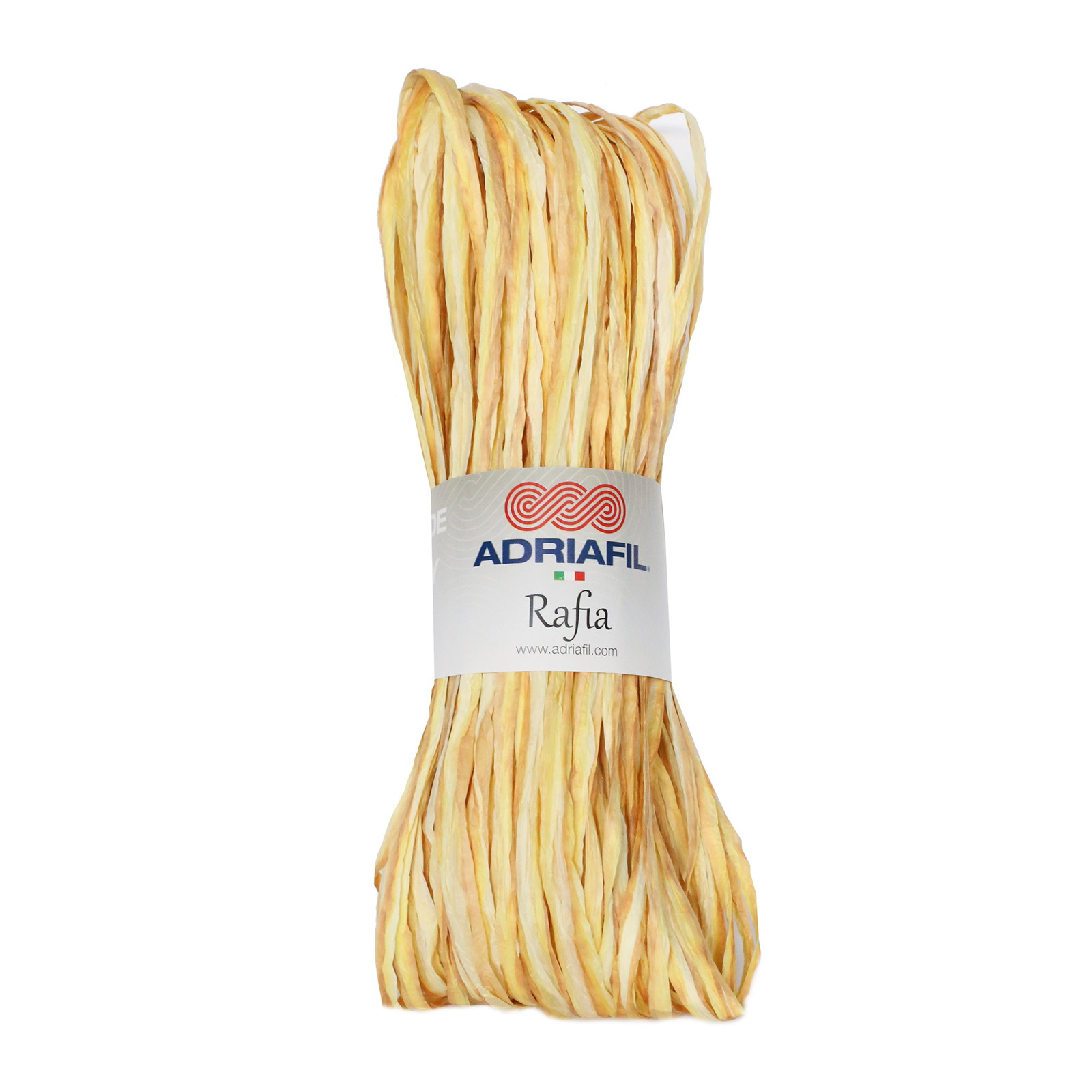 adriafil rafia - gelb melange (10) - 50gr | 1st