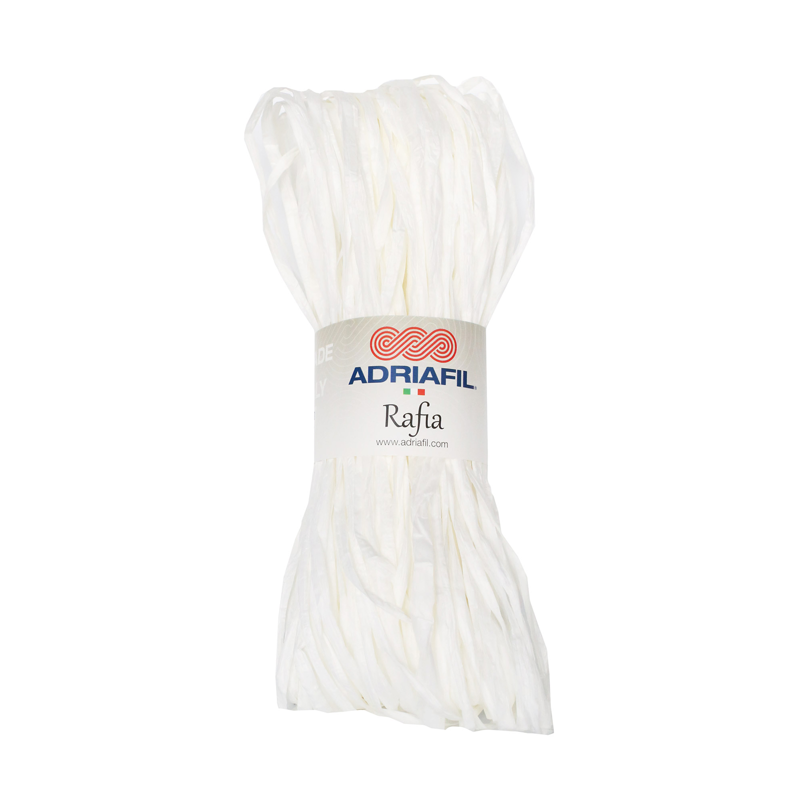 adriafil rafia - white (1) - 50gr | 1pc
