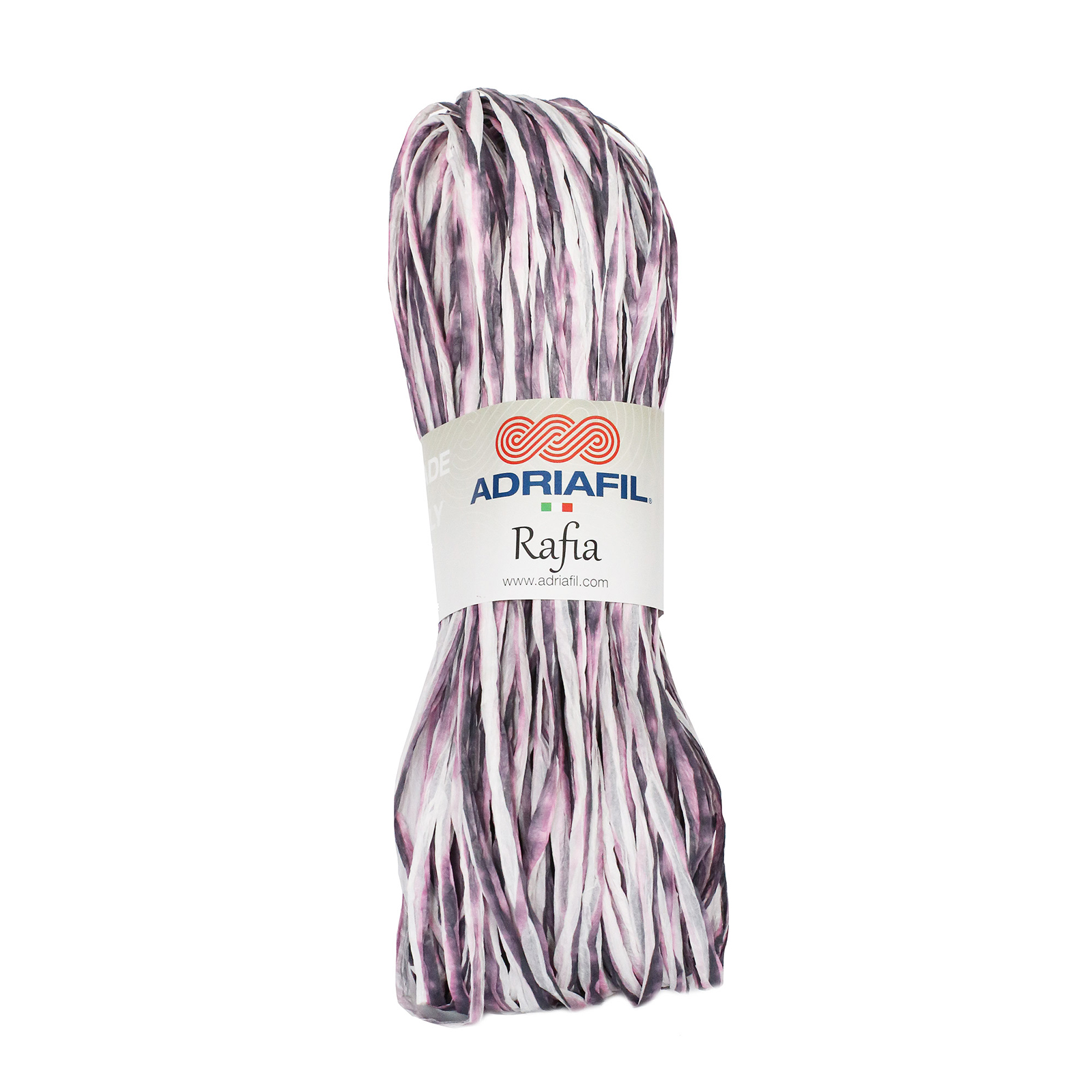 adriafil rafia - lilac melange (90) - 50gr | 1pc
