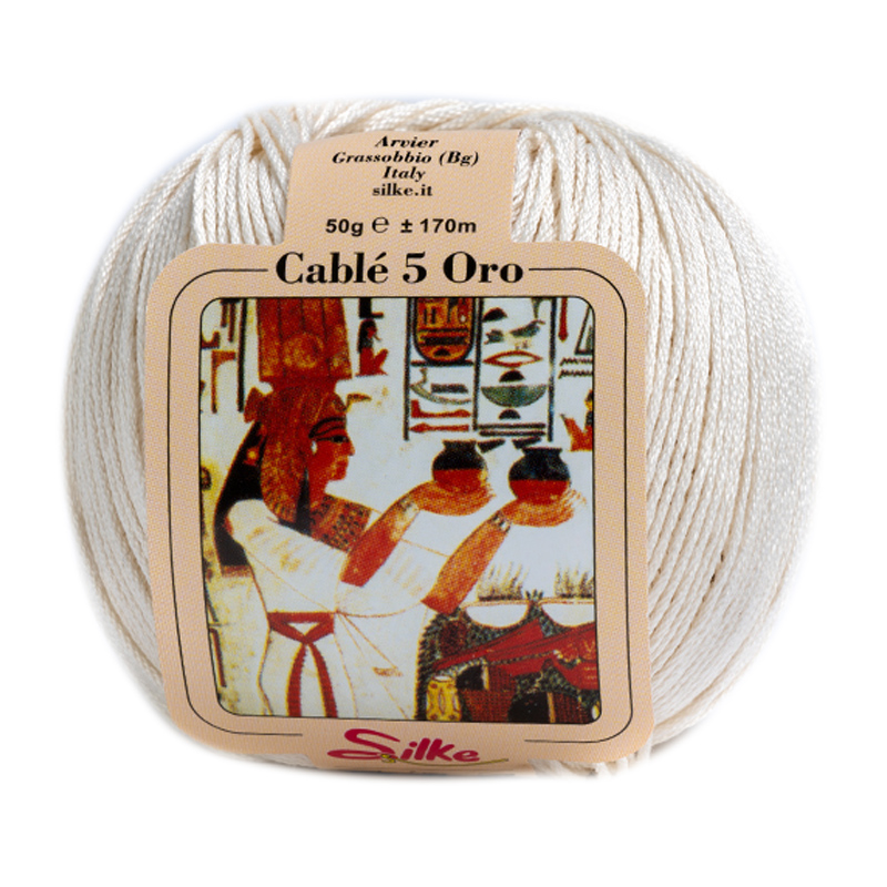 silke cablé 5 - natural (29) - 50gr (170mt) | 1pc