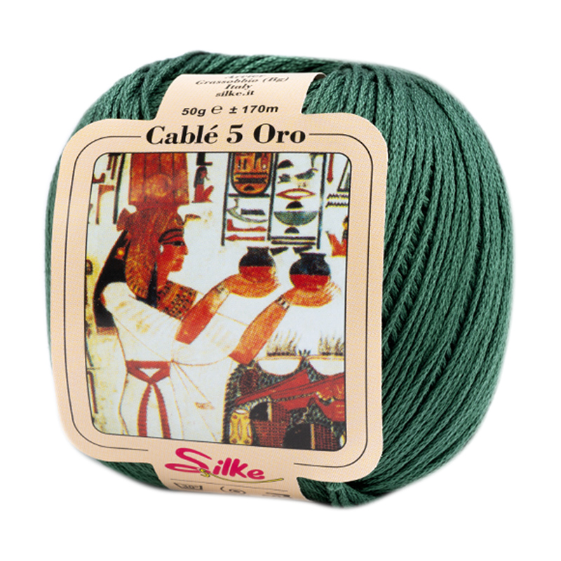 silke cablé 5 - pine (135) - 50gr (170mt) | 1pc