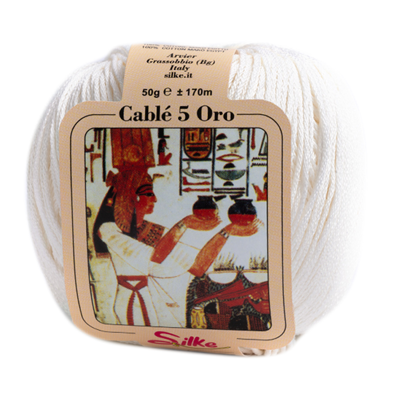 silke cablé 5 - cream (911) - 50gr (170mt) | 1pc