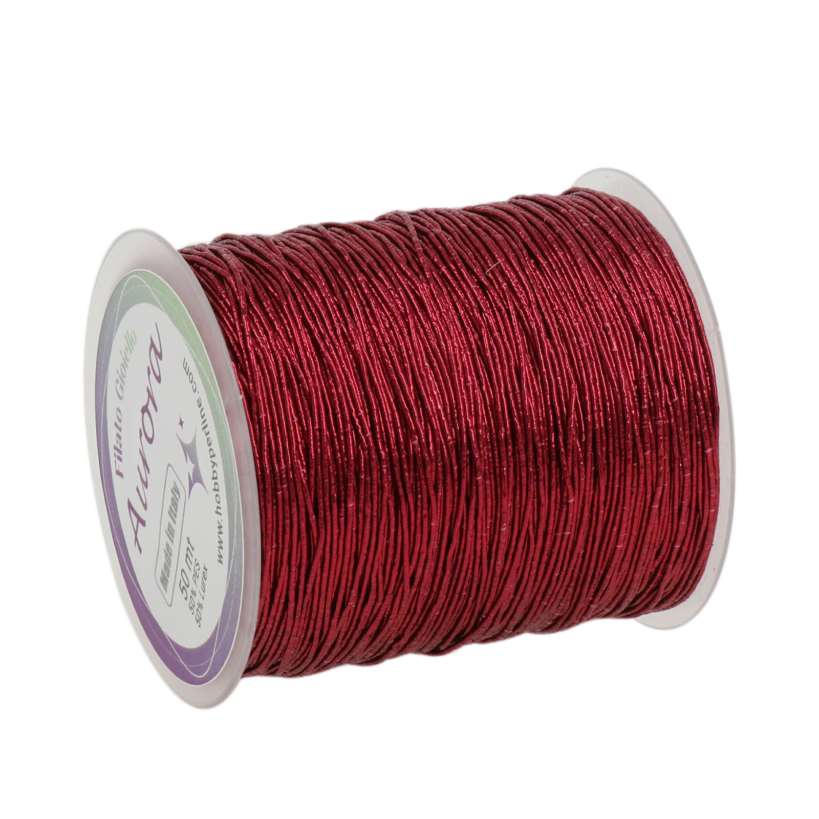 crochet jewel thread aurora - fuchsia - 50mt | 1pc