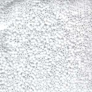 miyuki delica 10/0 - opaque chalk white | 8gr