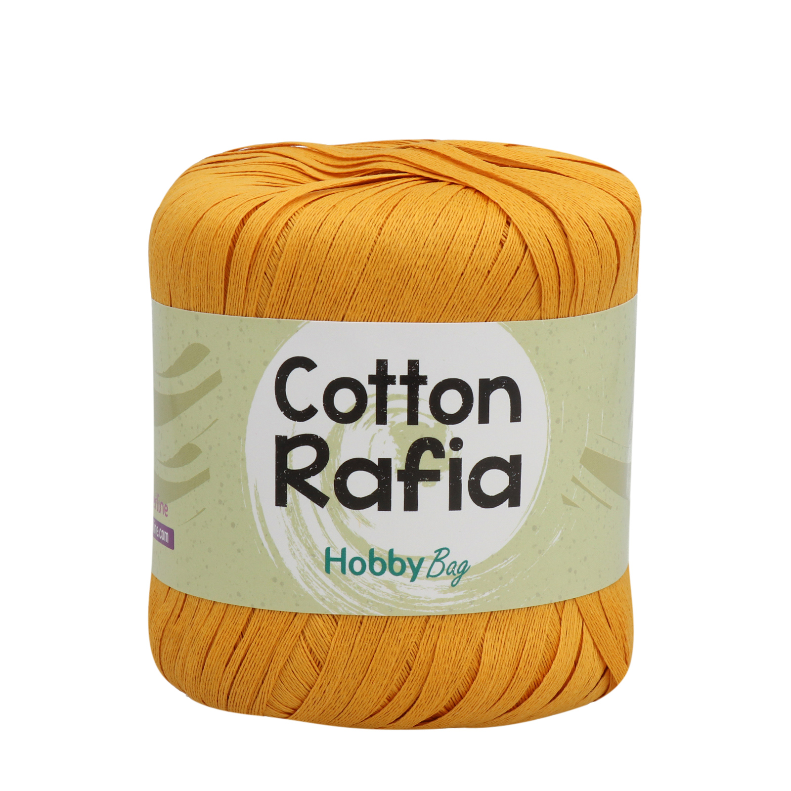 cotton rafia hobbybag - sunflower (14) - 50gr (125mt) | 1pc