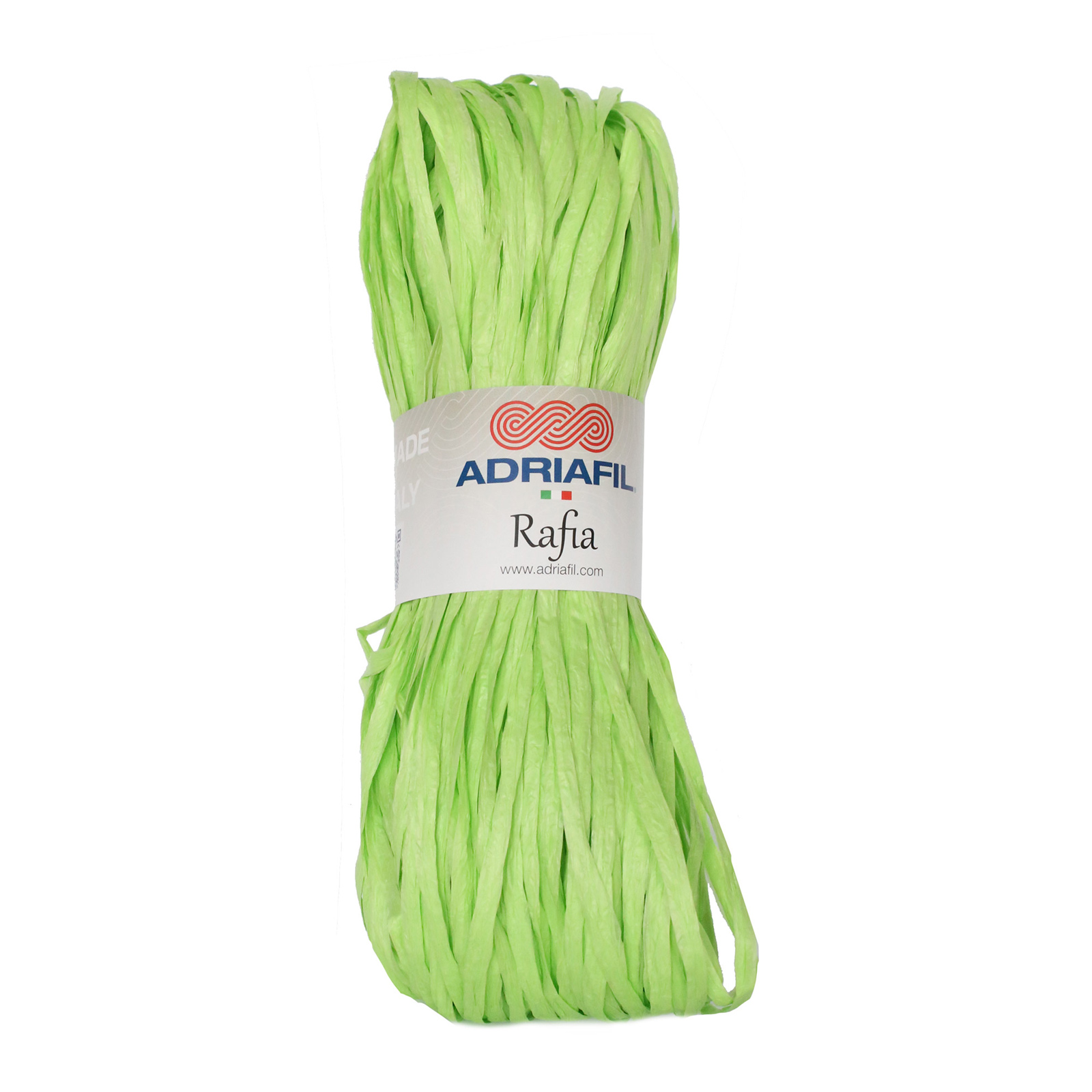 adriafil rafia - pea green (77) - 50gr | 1pc