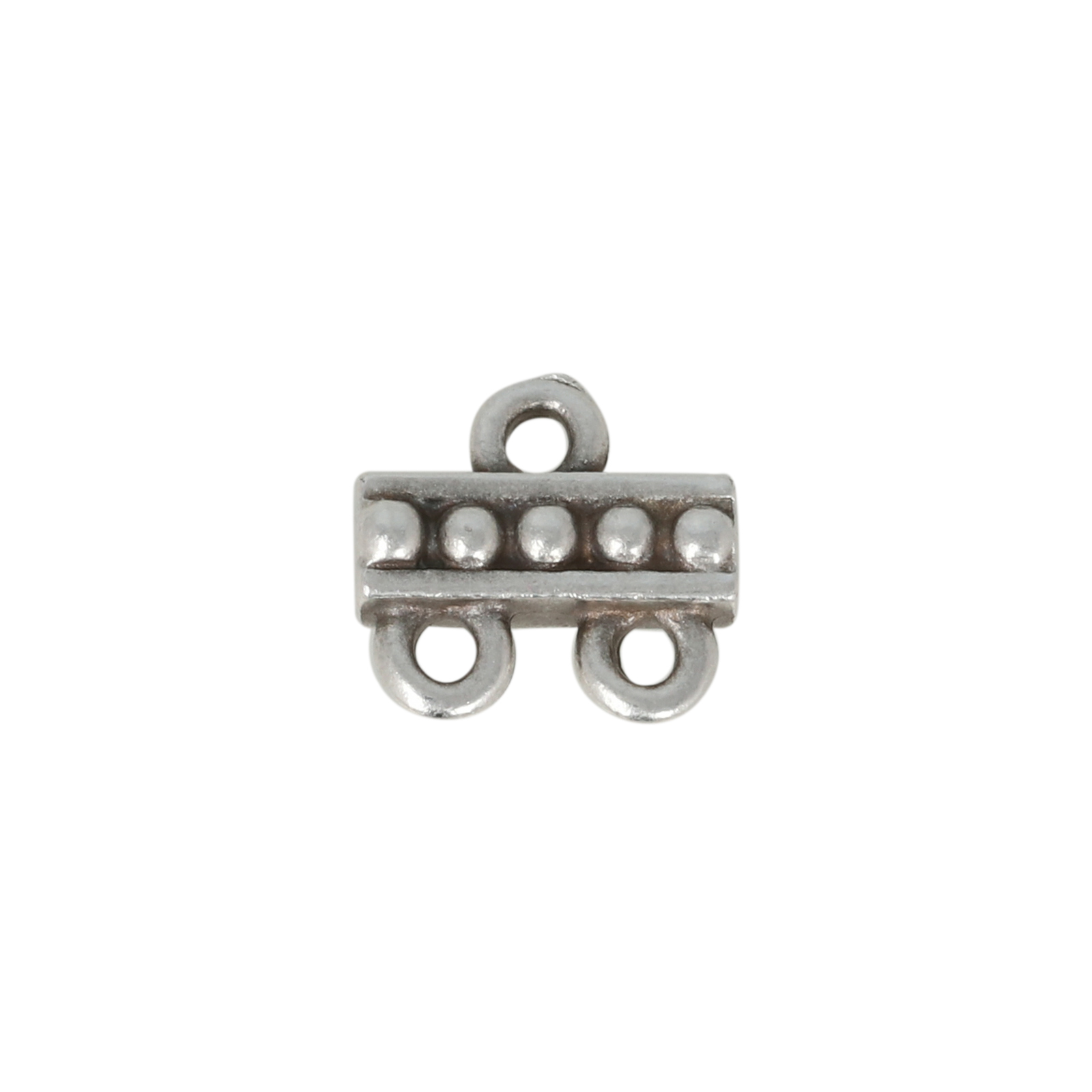 zwischenteil antik versilbert beaded bar 2-1 10mm | 1st