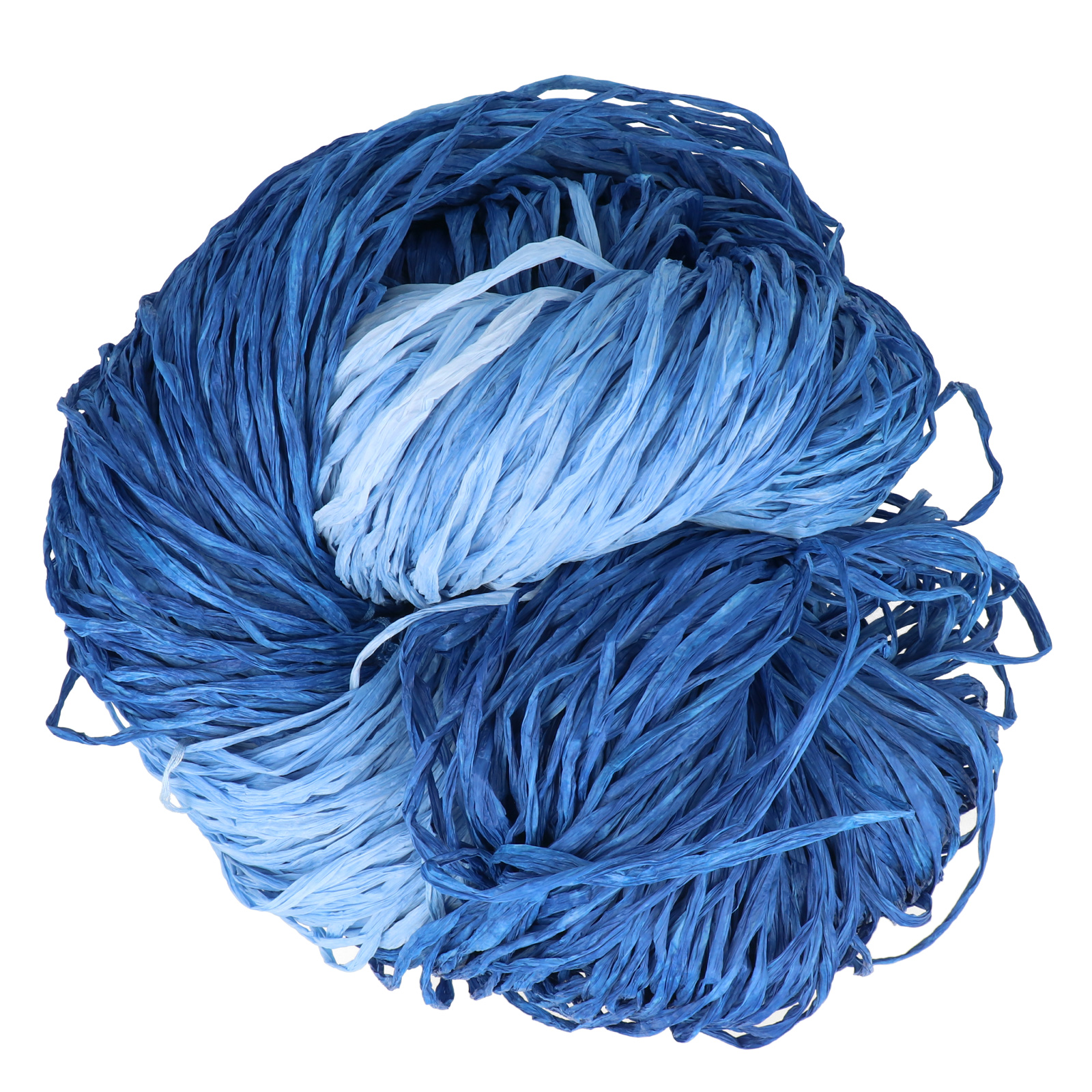 viscose raffia hobbybag - matte jeans 250gr | 1pc
