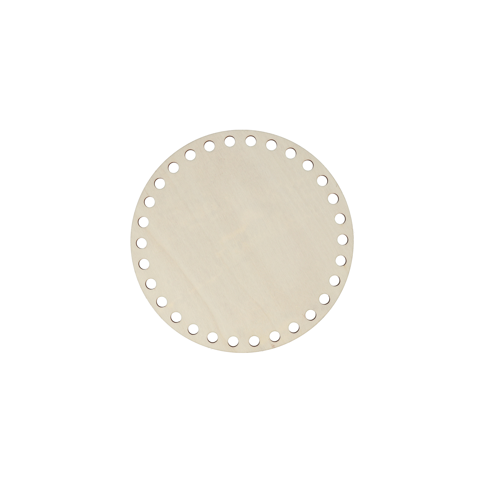 wood bottom bag round 15cm - hole 7mm | 1pc