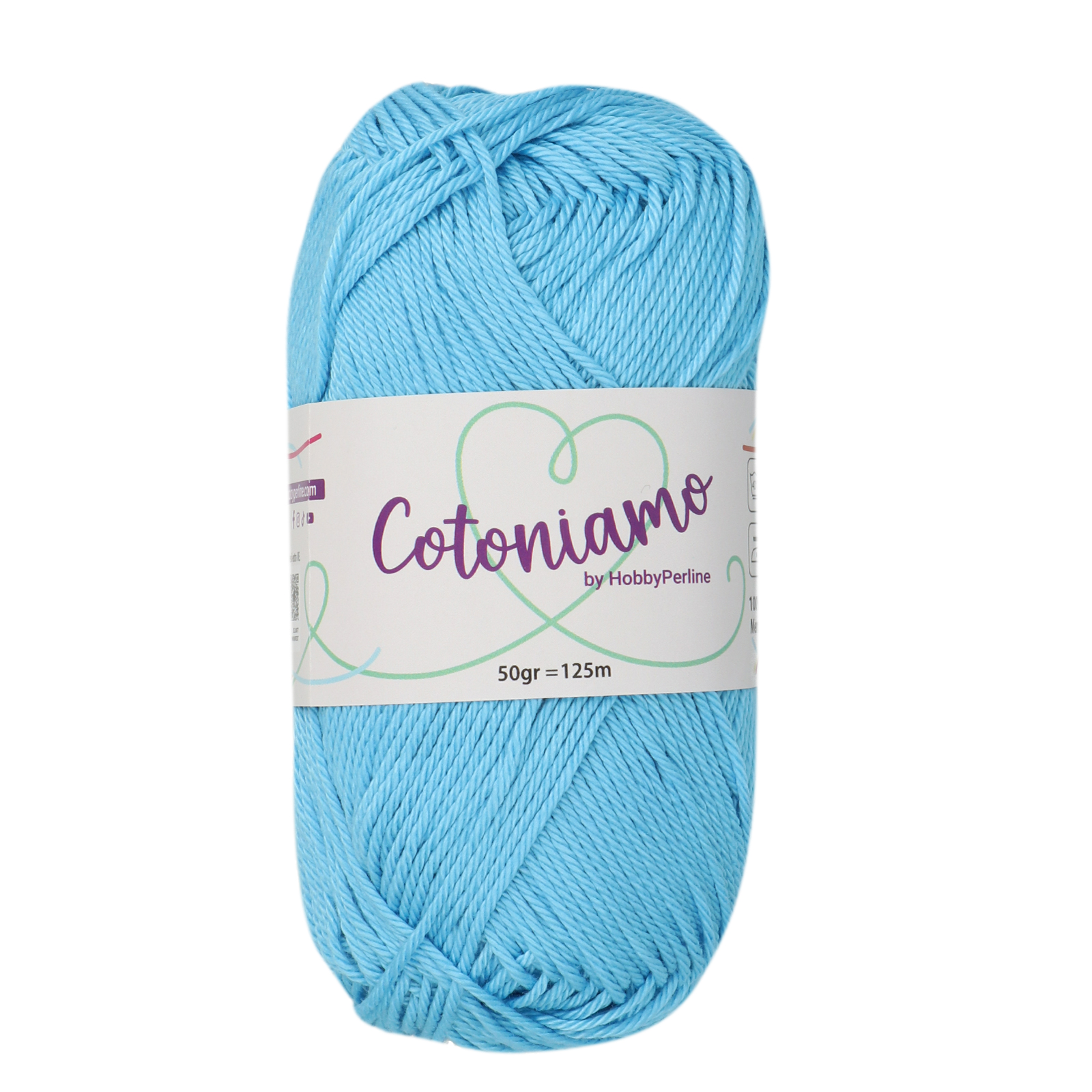 hobbyperline cotoniamo - sky blue (971) - 50gr (125mt) | 1pc