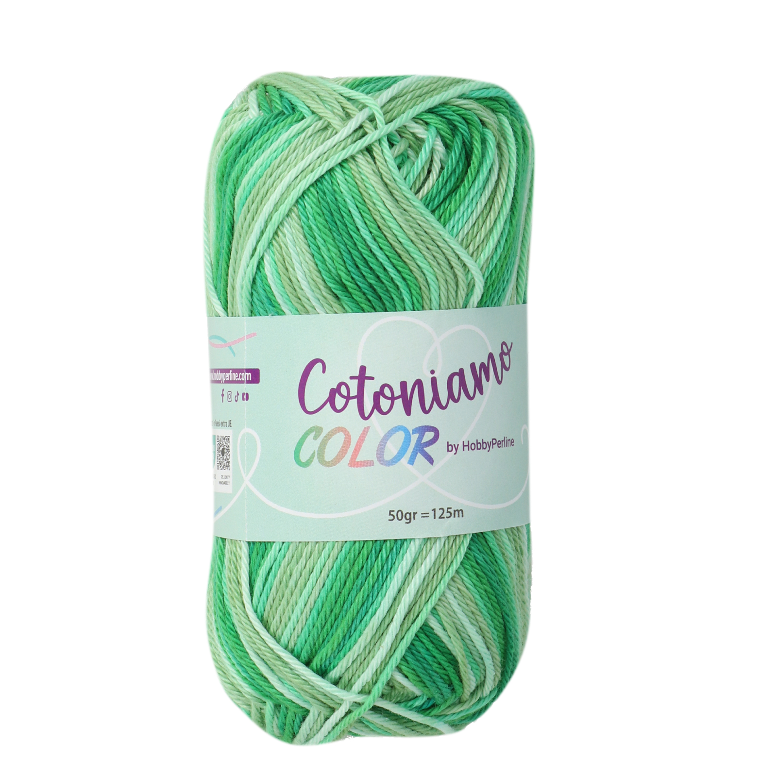 hobbybag cotoniamo color - green (415) - 50gr (125mt) | 1pc