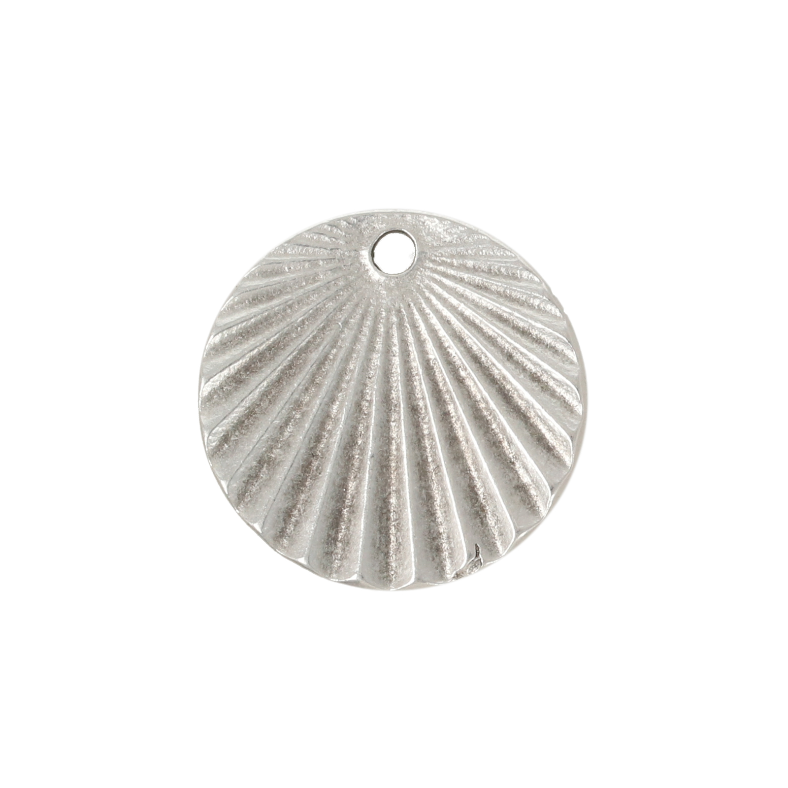 anhänger währung rayed coin antik versilbert 16mm | 2st