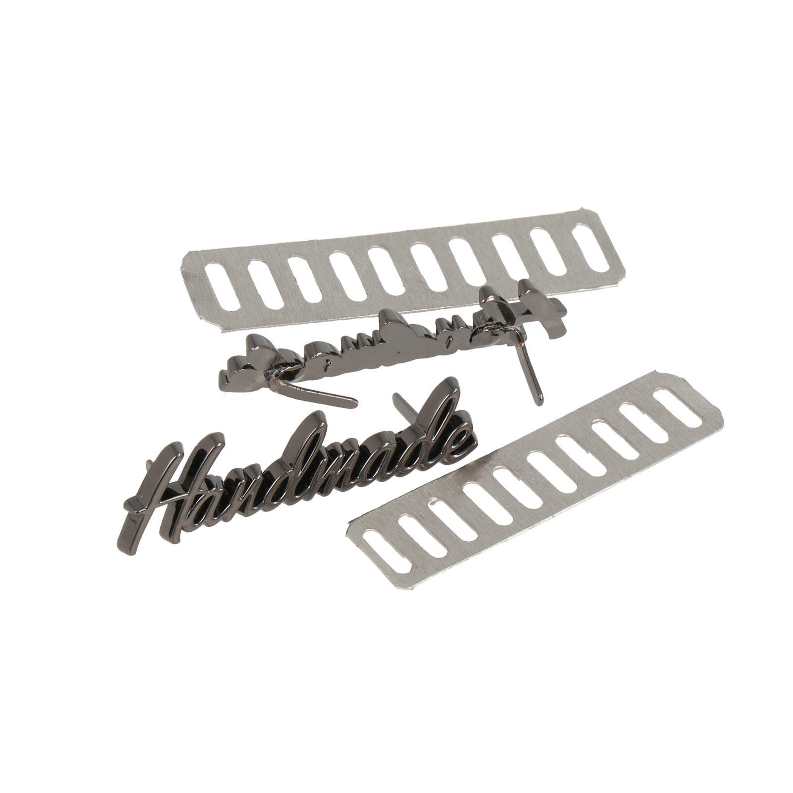 handmade gunmetal tags 38x10mm | 2pc